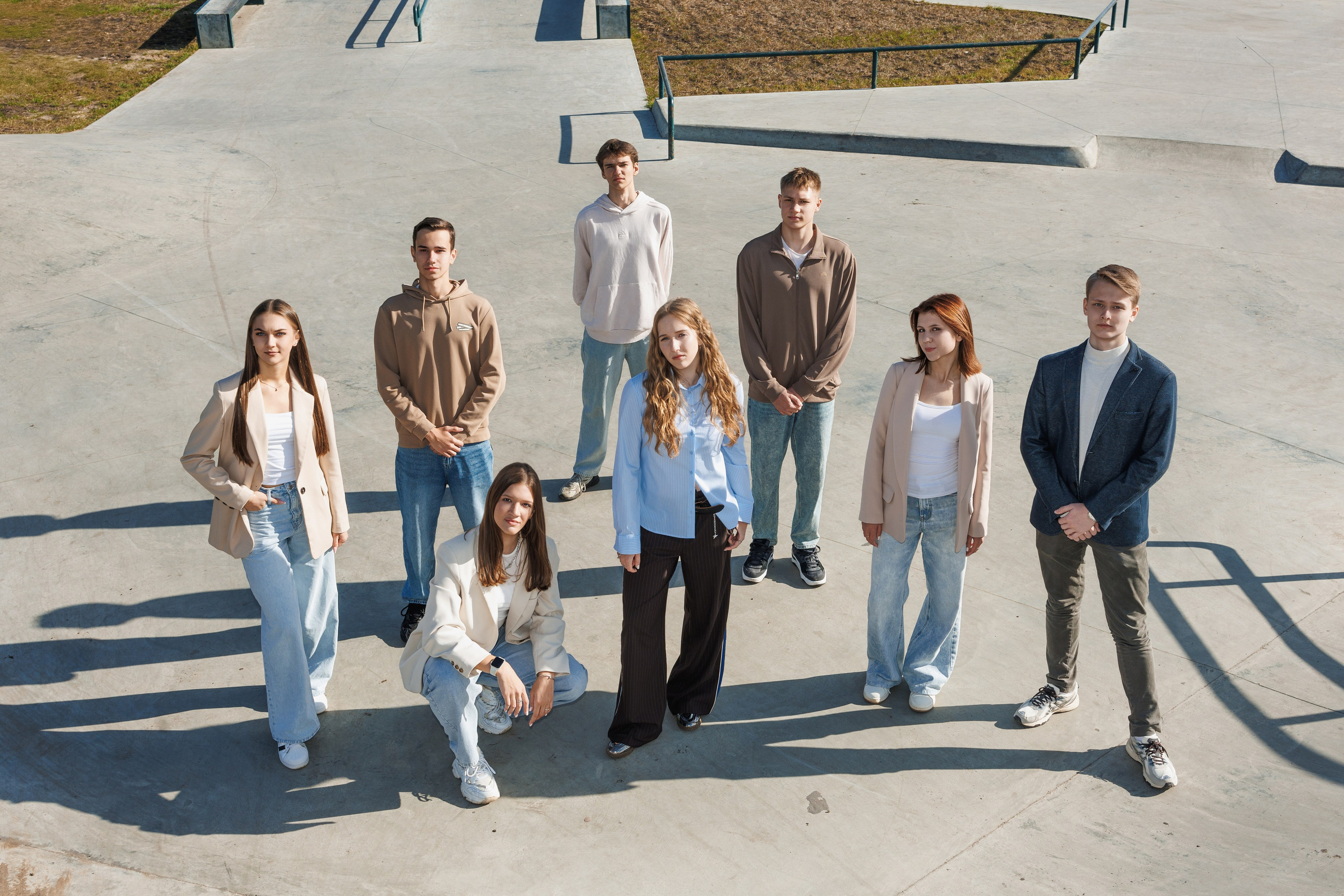 Локация для коллективных кадров № 6. Выпускные альбомы клевербук Воронеж