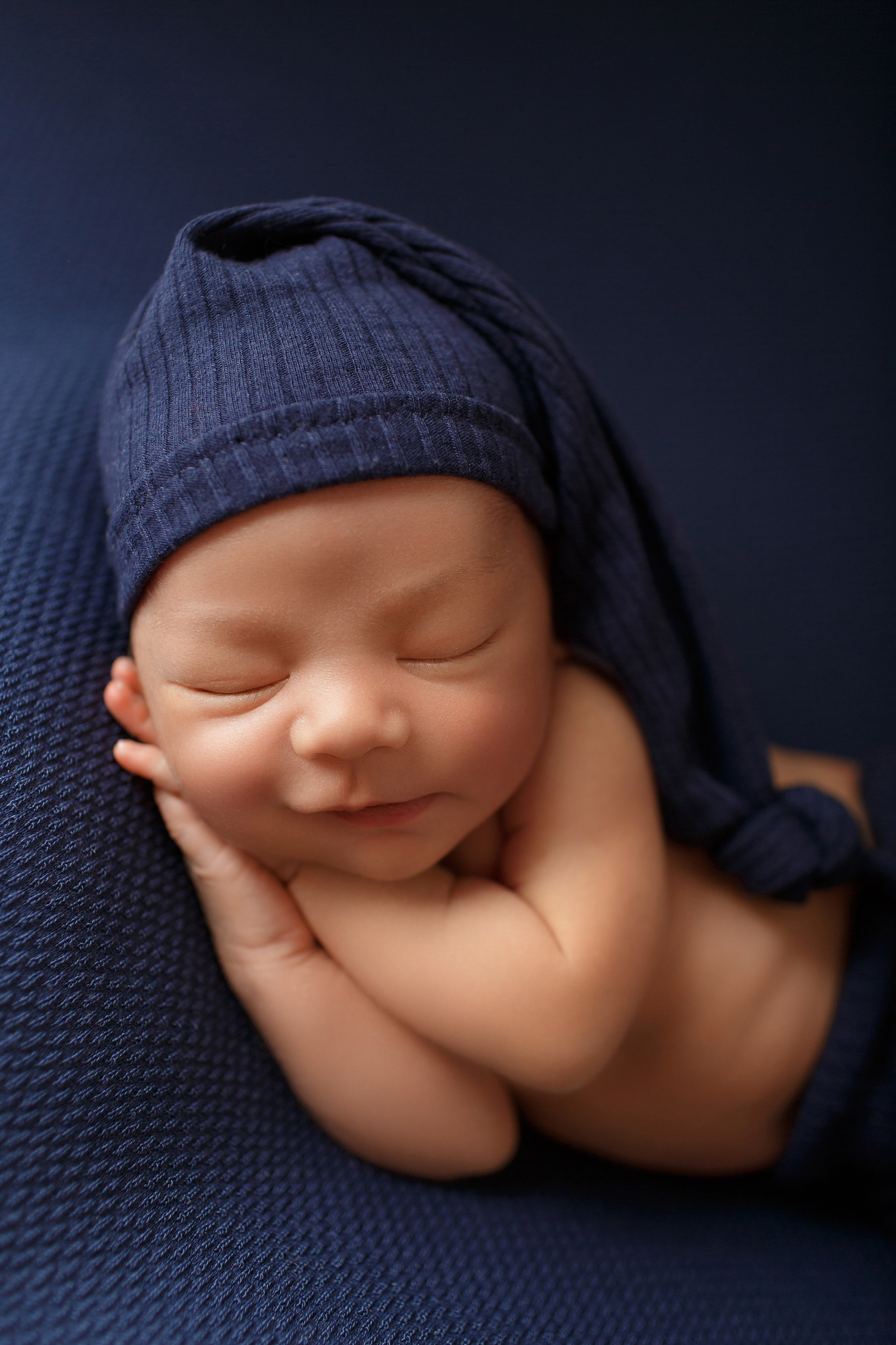 Deep blue. Фотограф новорожденных, семейный фотограф в Санкт-Петербурге