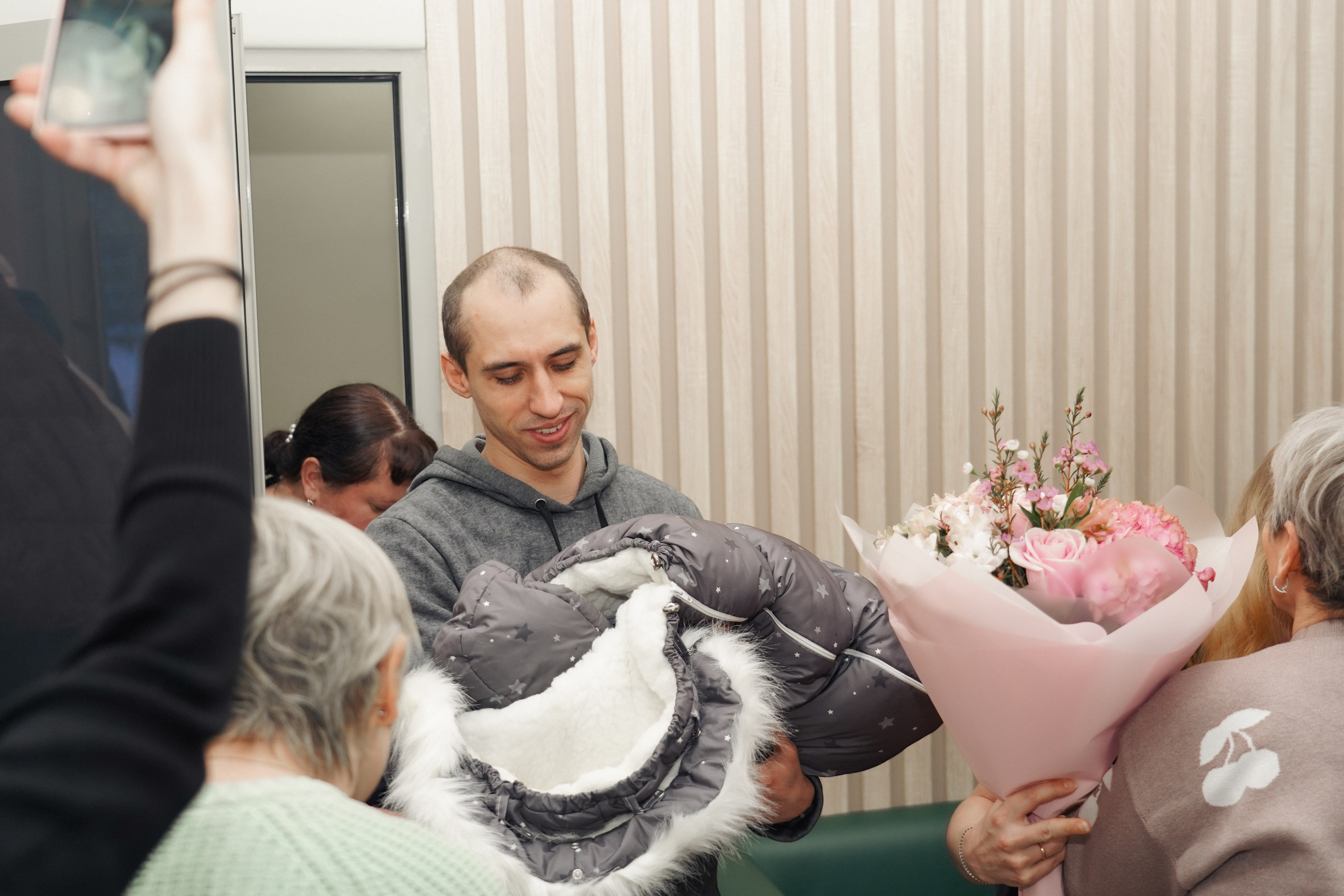 Выписка из роддома. Анна, фотограф Москва, Зеленоград