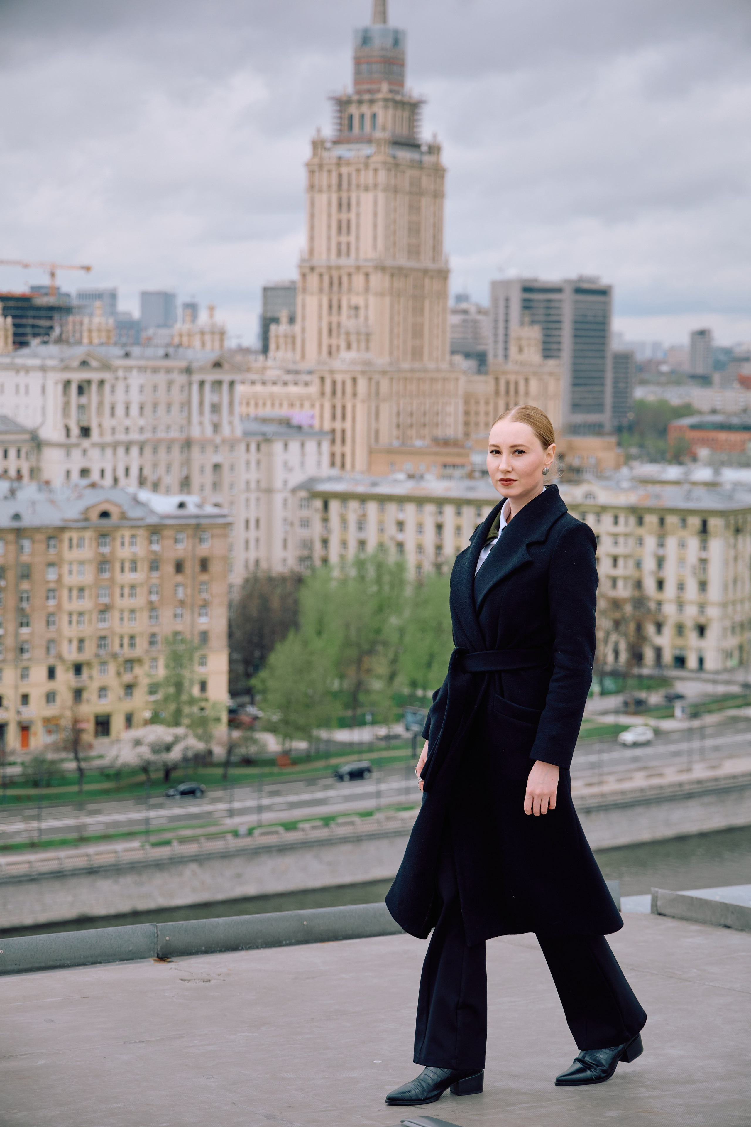 На крышах. Фотограф в Москве Дарья