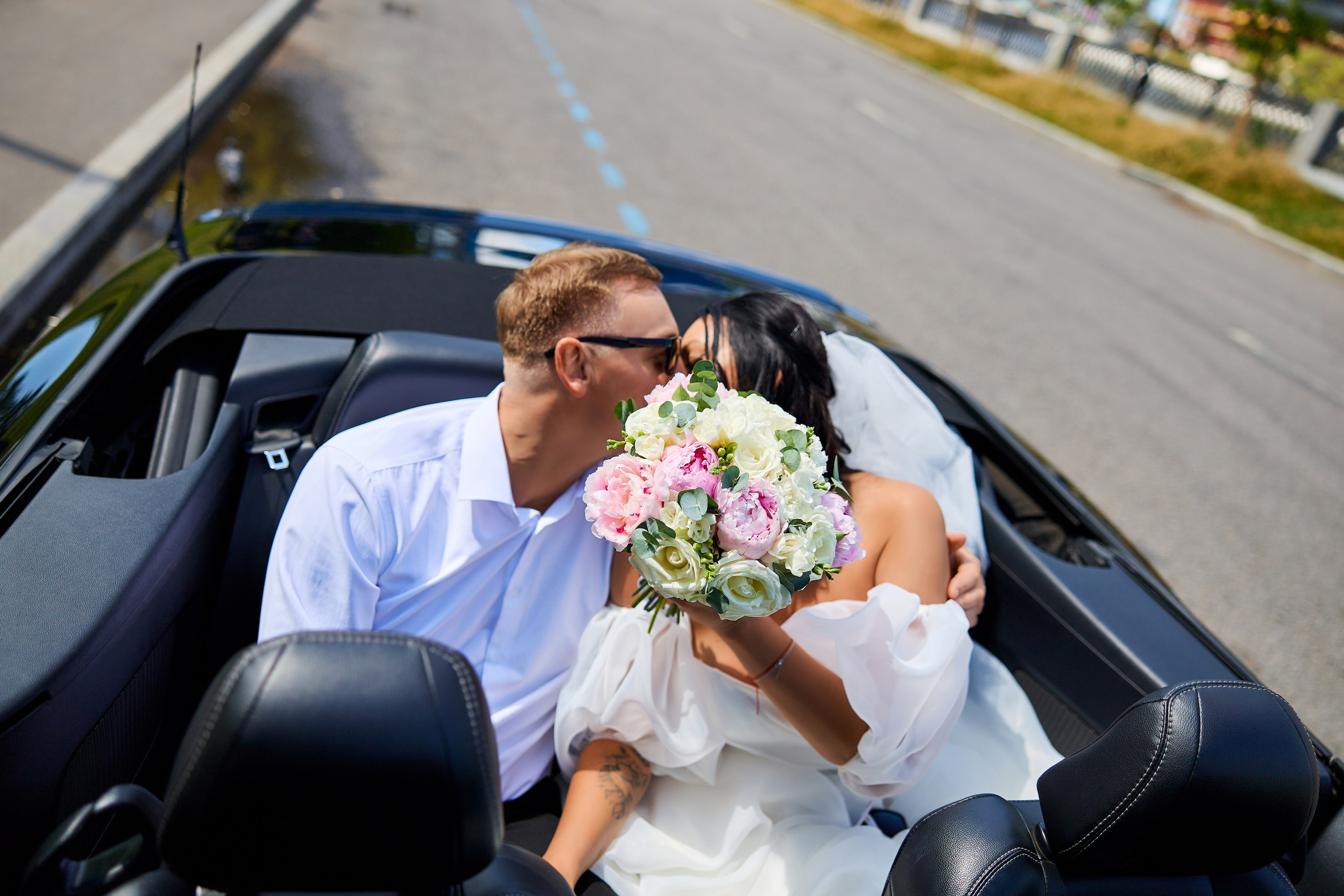 Свадебная фотосессия в Москва-Сити. Свадебный фотограф Сергей Колбинский