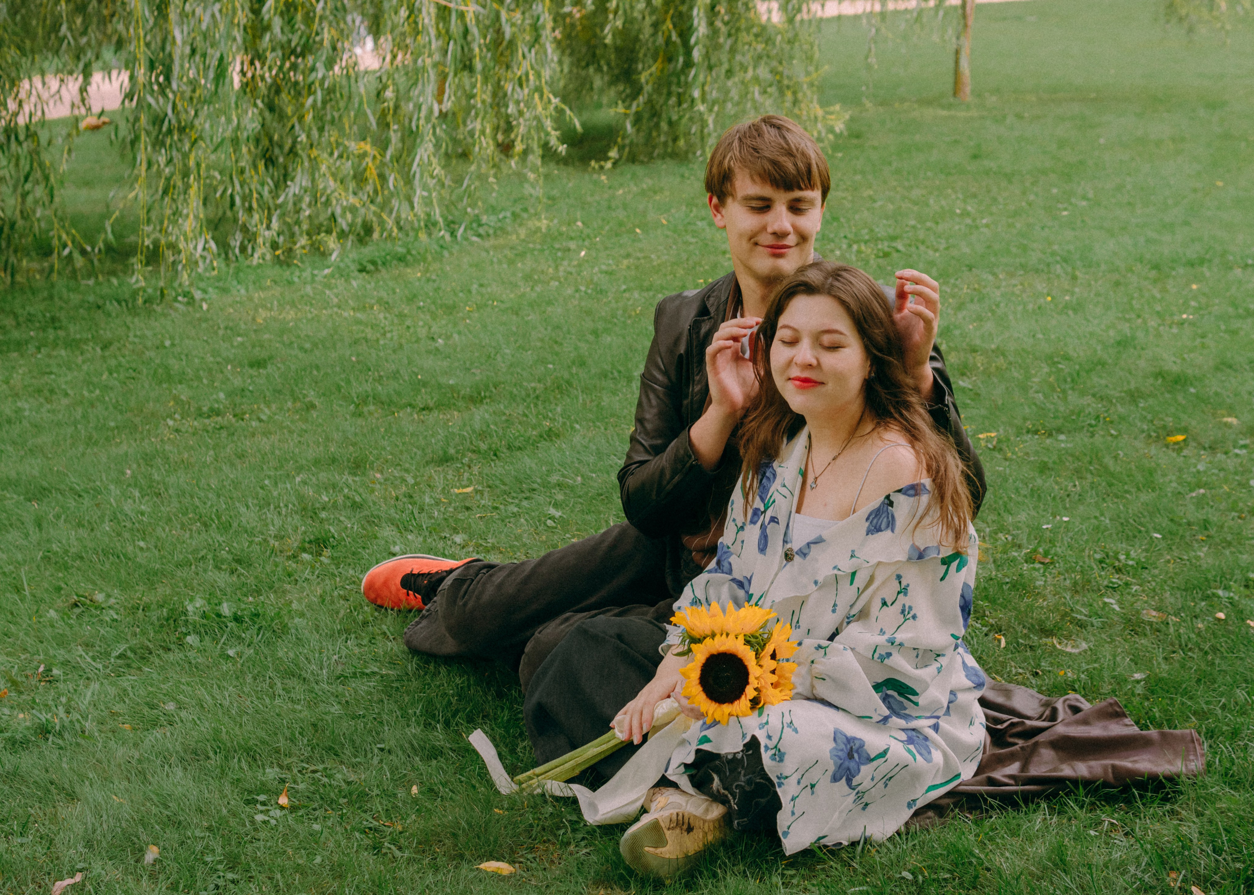 Свадебная лавстори Димы и Милены. Фотограф-анималист Ксения Воробьева, Москва