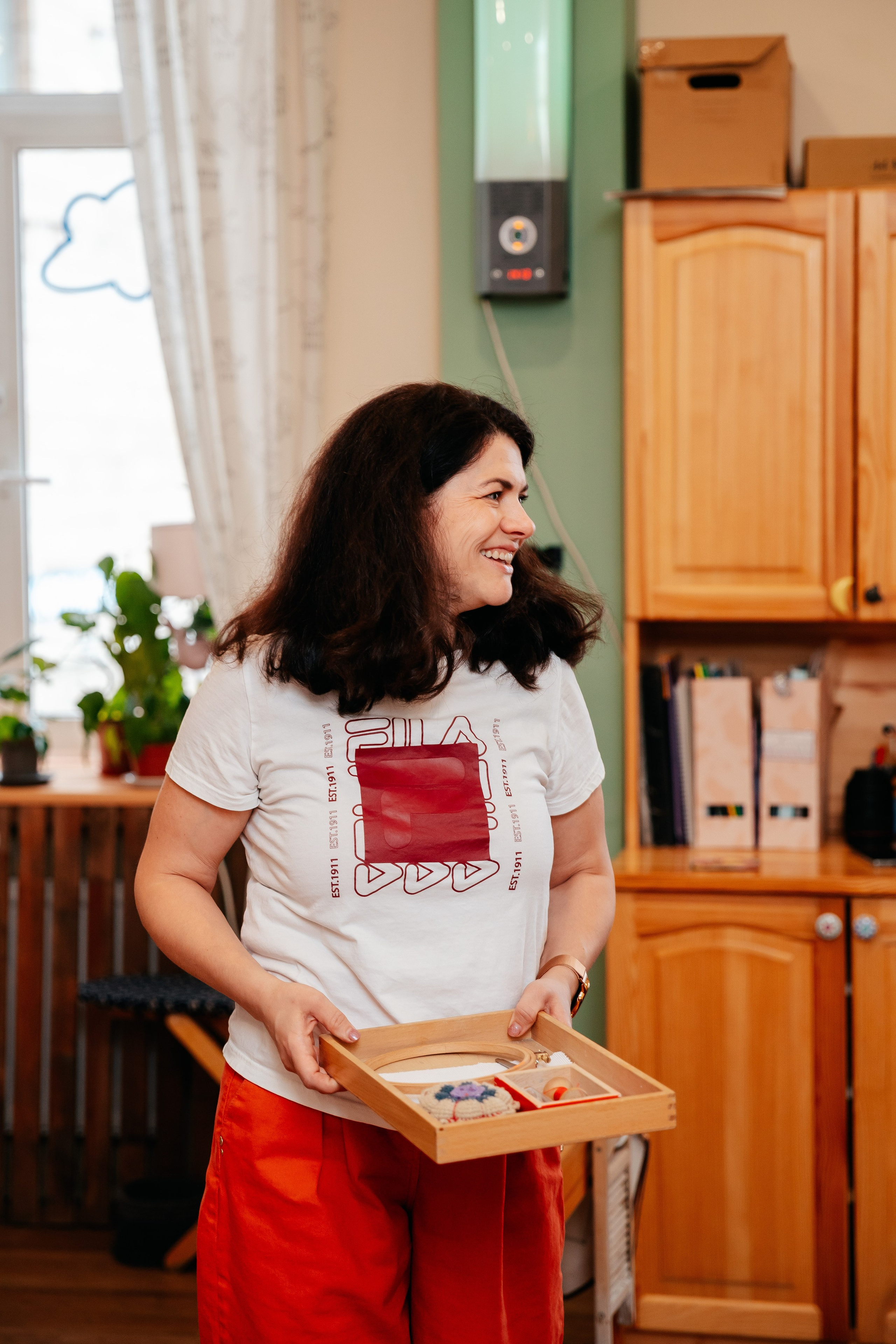 8 марта в Монтессори-саду. Семейный lifestyle фотограф в Санкт-Петербурге Людмила Пахомова