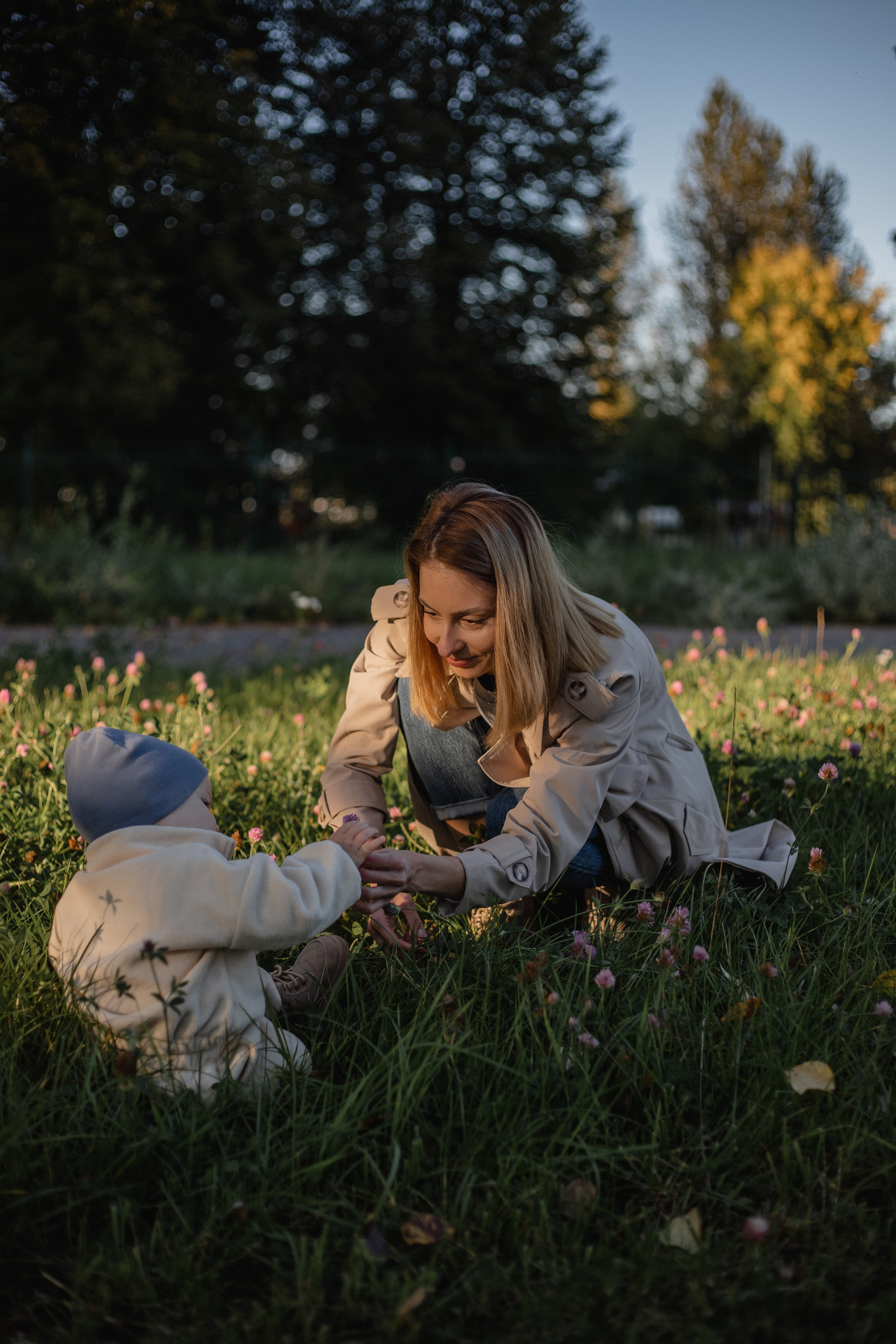 Семейная прогулка в парке