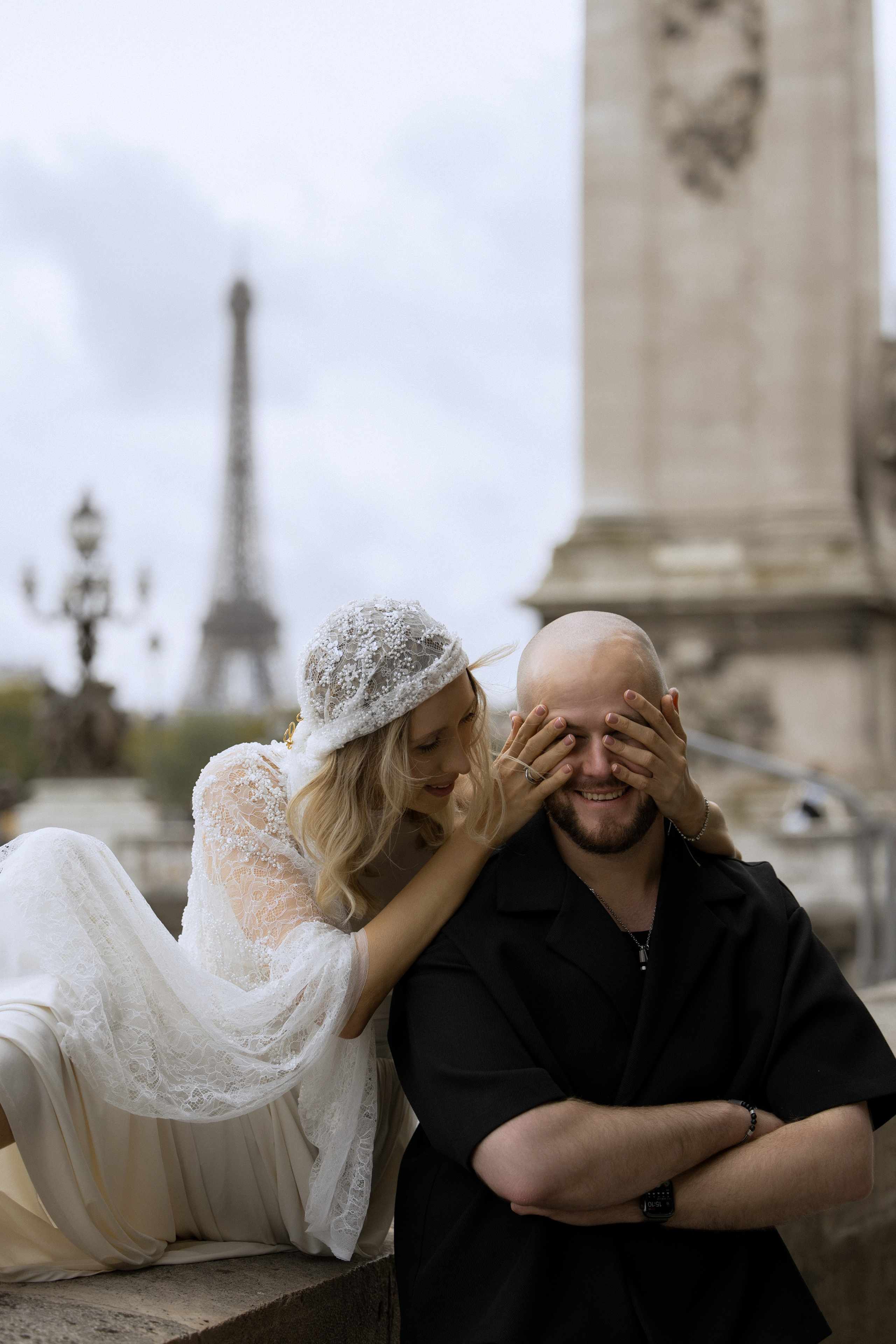 Paris, Hotel Balzac. Hochzeitsfotografin Galina Bikowez