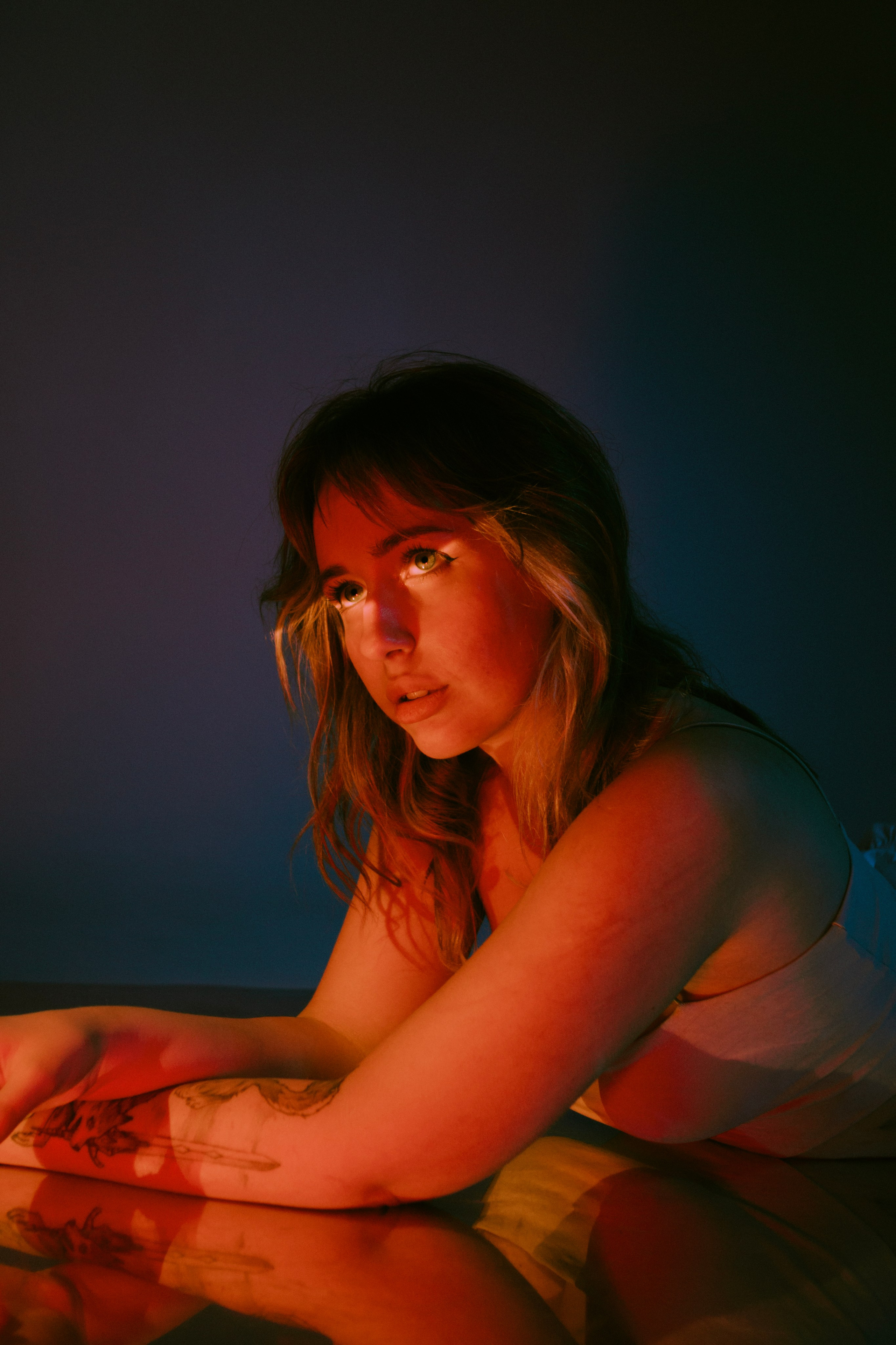 Портреты с цветным светом — творческие фотосессии в Туапсе и Краснодаре