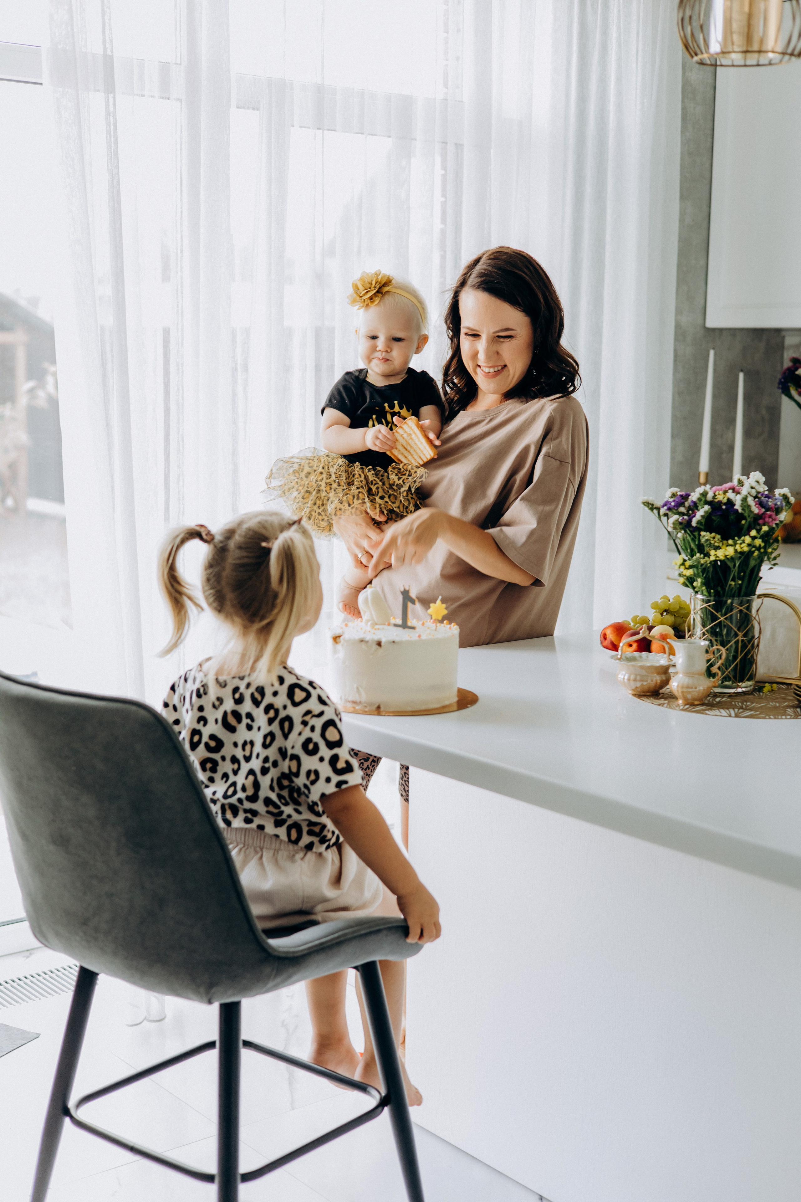 Праздничный завтрак в кругу семьи. Портретный и семейный фотограф в Воронеже Ксения Ремизова