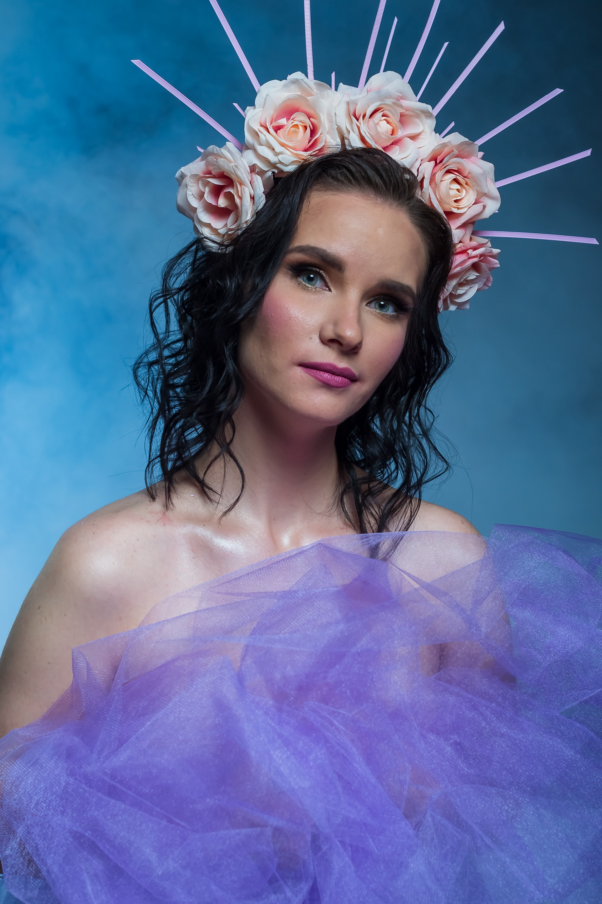 Бьюти съемка Юлии. Фотограф Тула творческие фотосессии недорого Ольга Ромашина