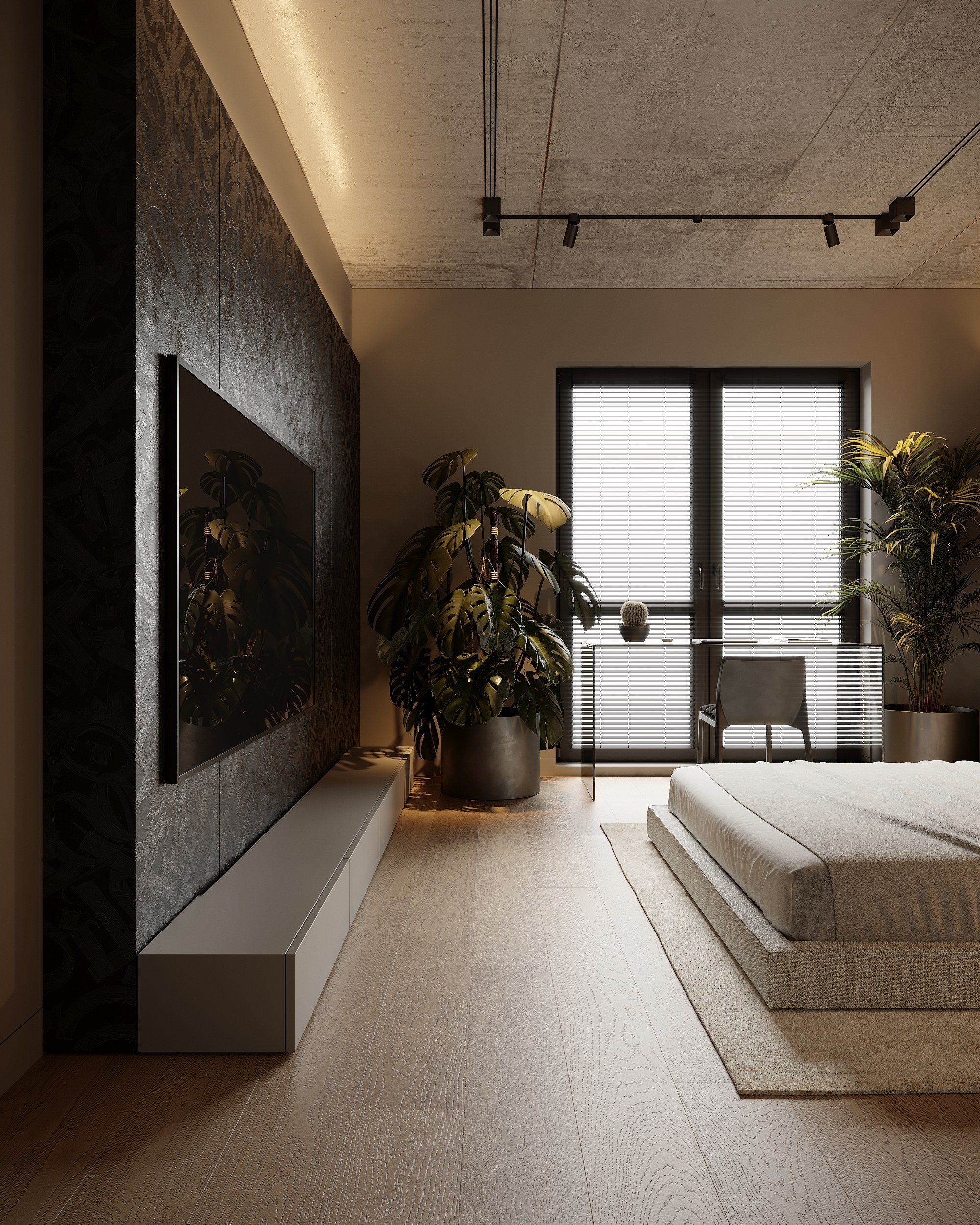 Брутальная квартира с черными акцентами для холостяка. Дизайн интерьера Санкт-Петербург | Москва | Калининград