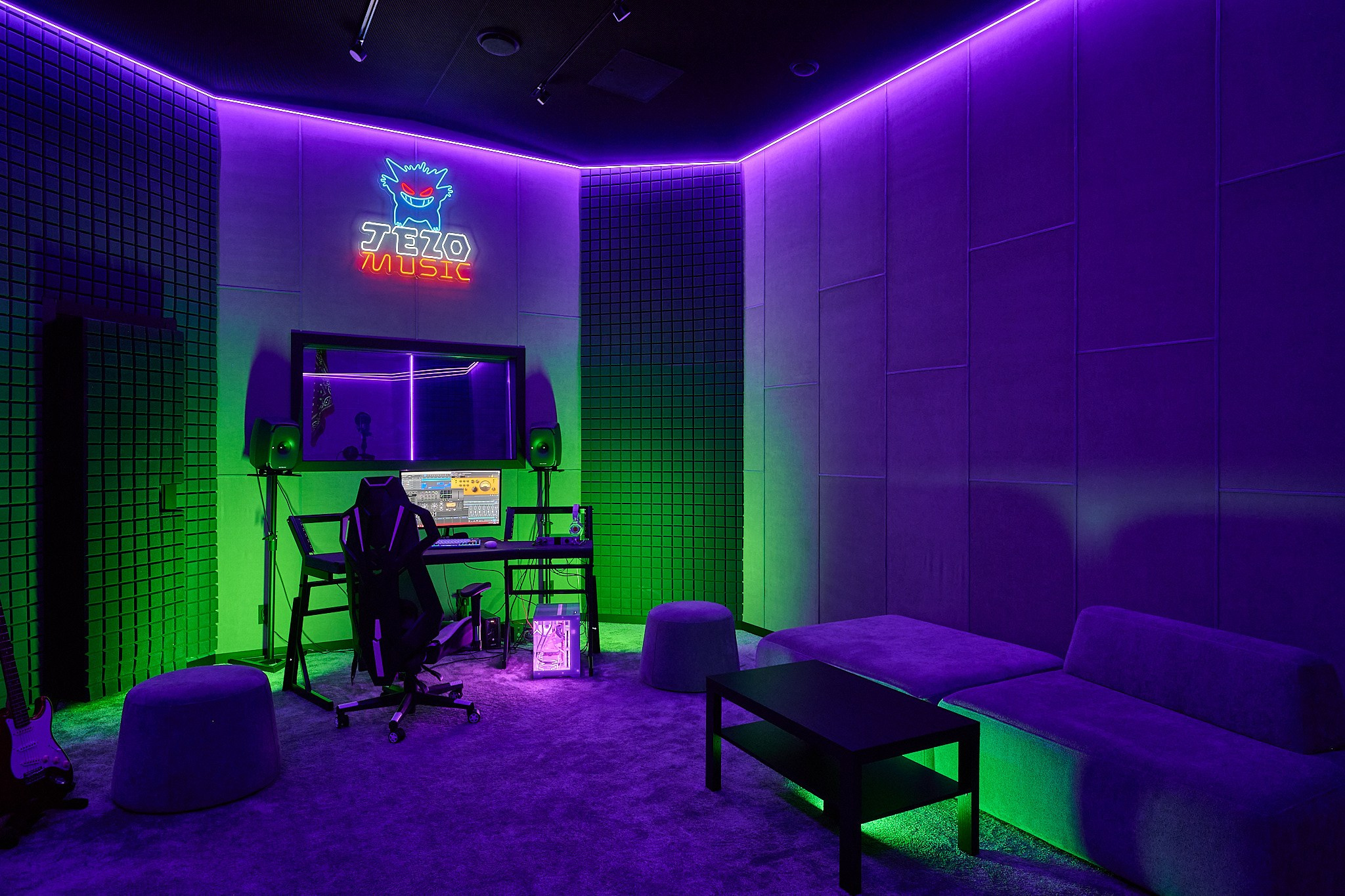 Студия Звукозаписи JezoMusic. Интерьерный фотограф в Краснодаре