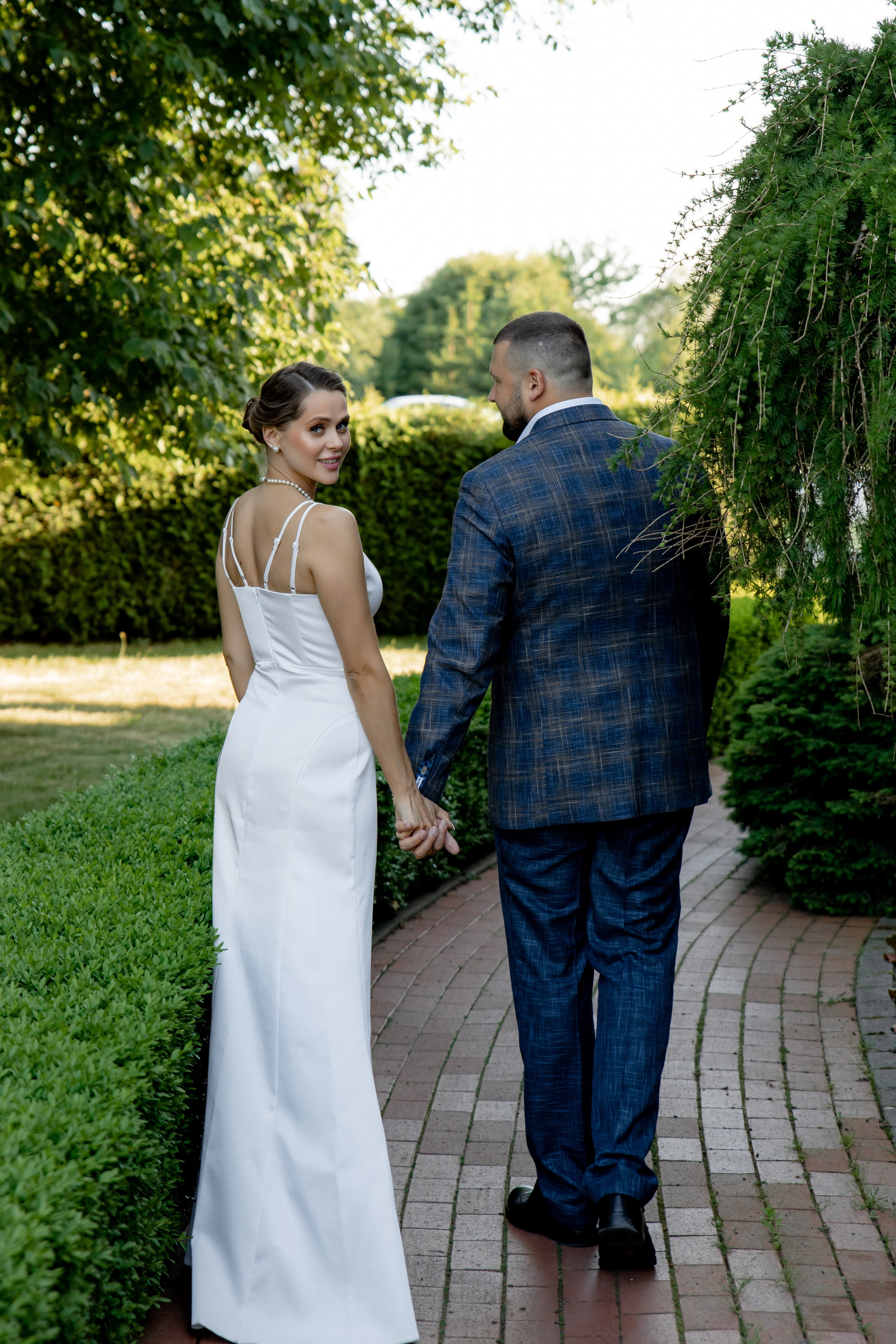 Николай&Александра Свадебная прогулка в Усадьбе. Свадебный фотограф Калининград