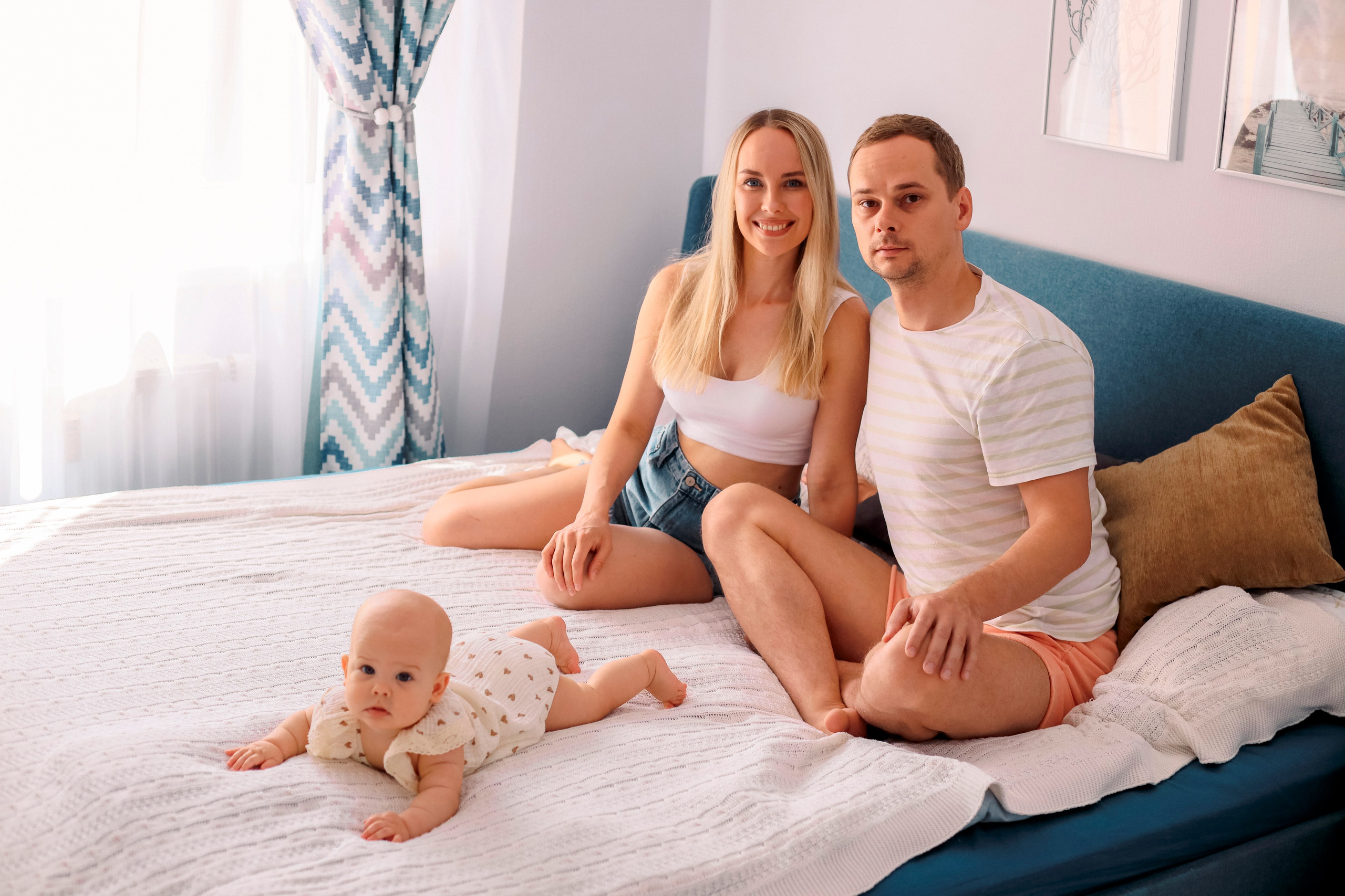 Семья Надежды. Семейный фотограф и фотограф новорожденных в Санкт-Петербурге Алина Фе