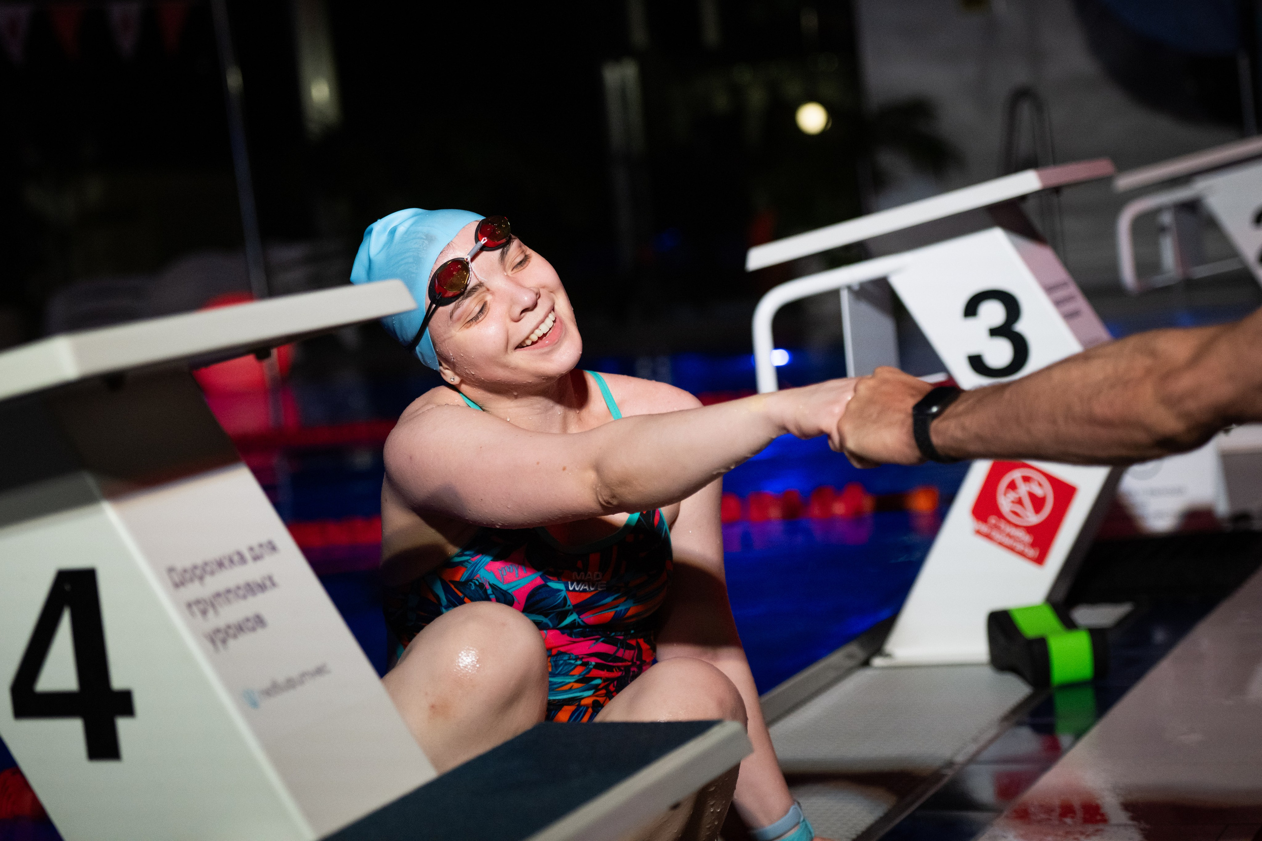 NIGHT WATER. ДИНА МИХНЕВА спортивный фотограф Москва