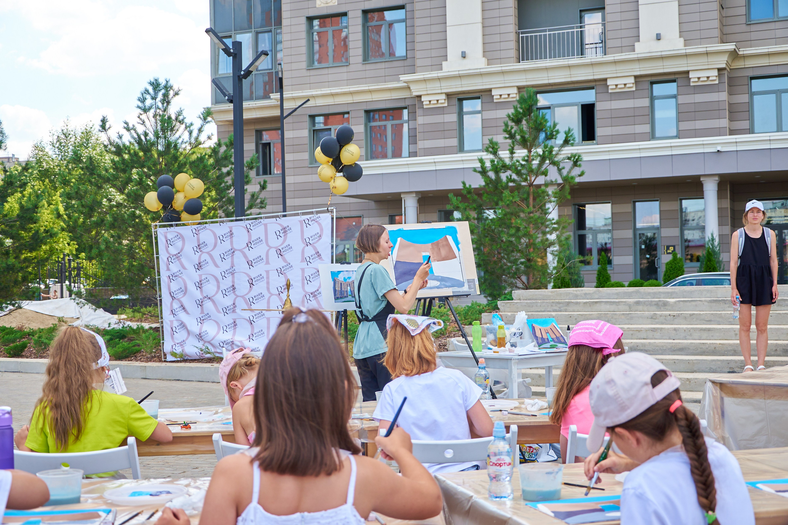 Мастер-класс по рисованию, Щелково, Ривер-хаус. Фотограф Щёлково