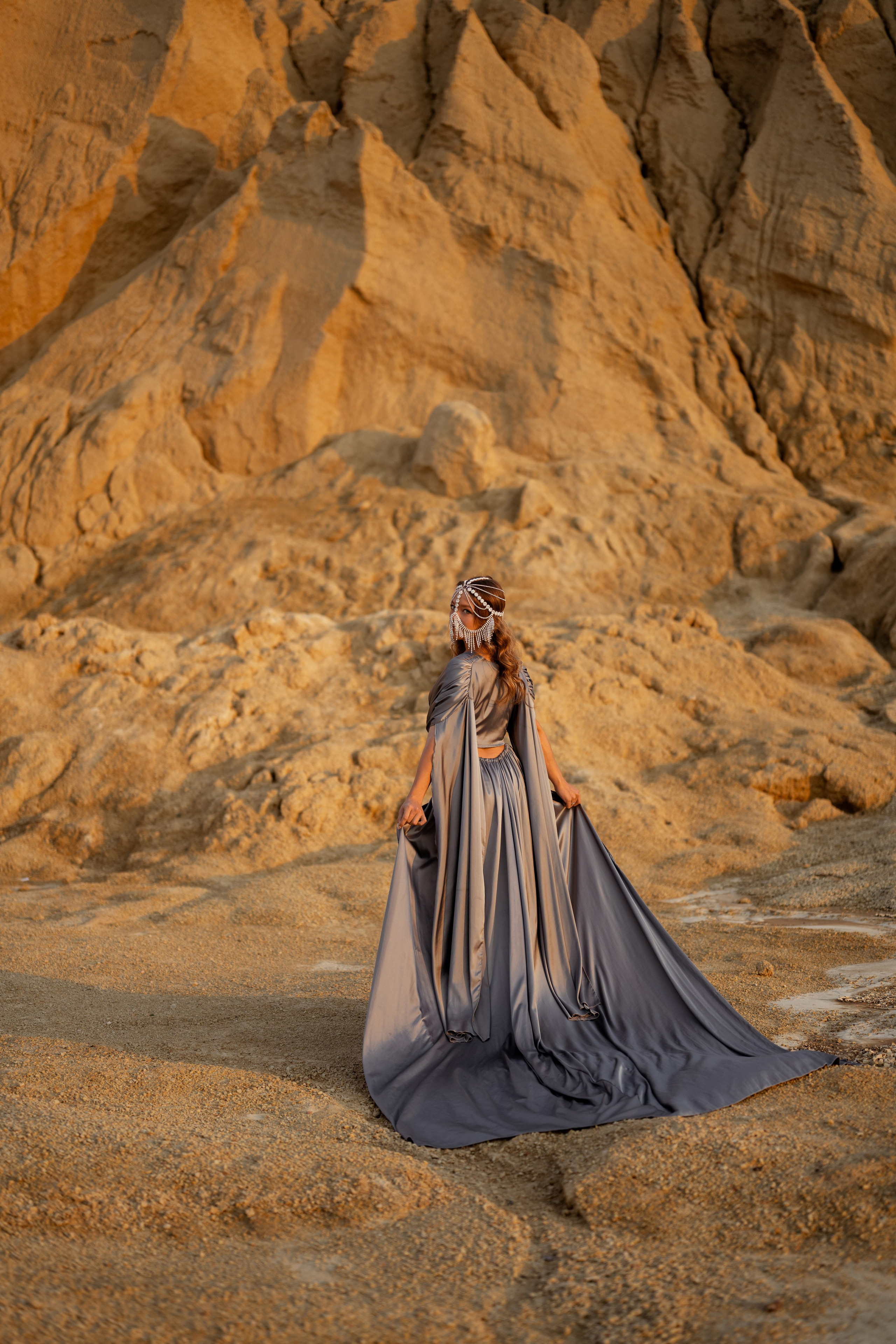 Екатерина в пустыне. Свадебный и семейный фотограф в СПб Валерия Фомичева