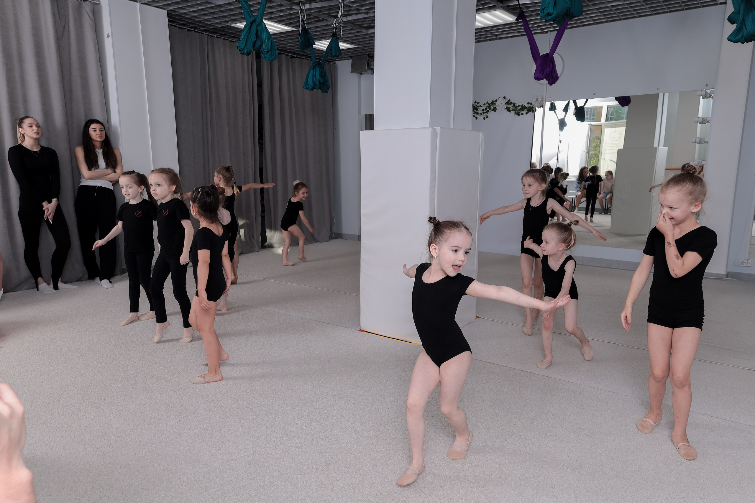 Открытый урок гимнастика. Фотограф Надршина Лилия