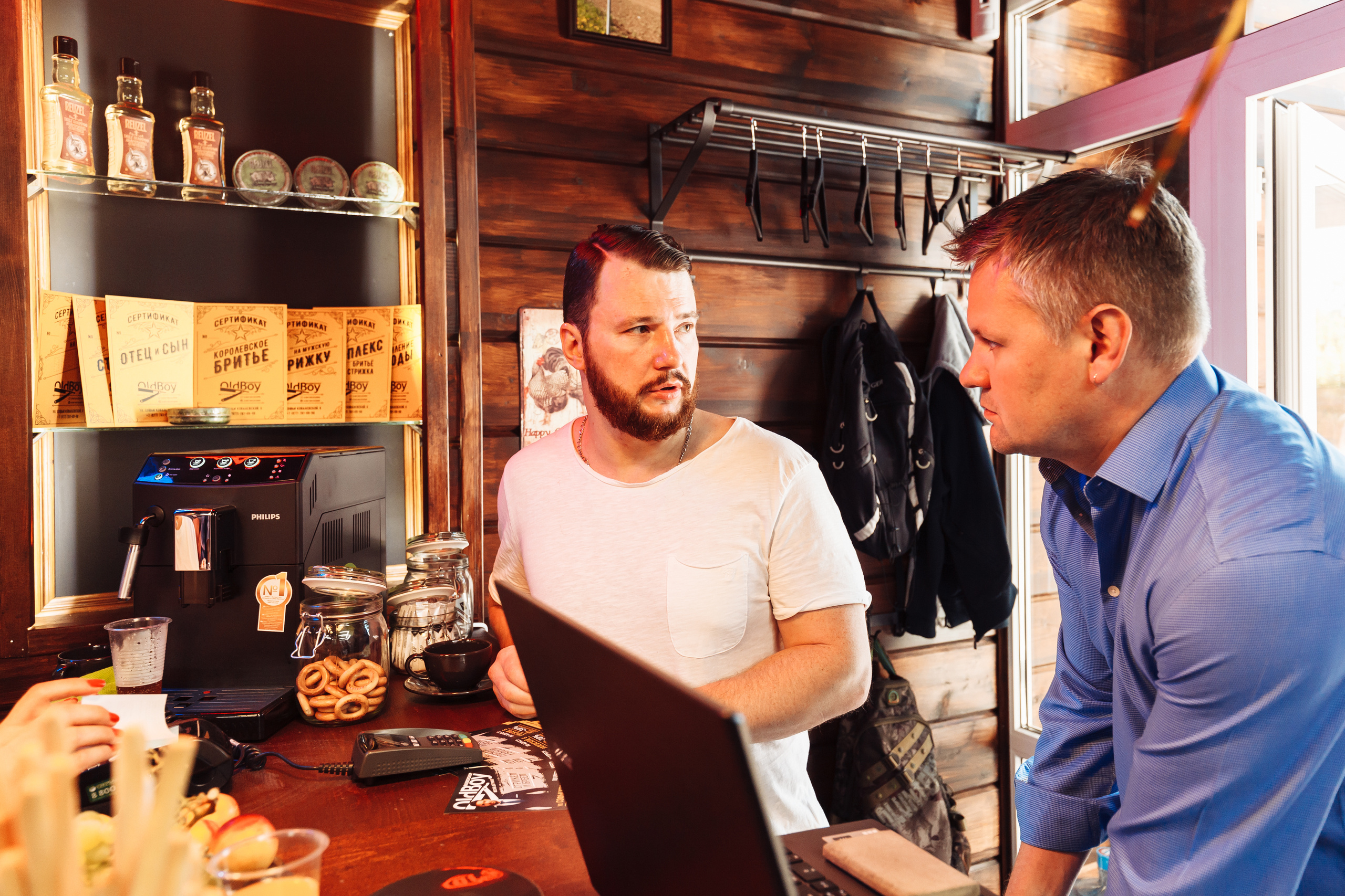 OldBoy Barbershop. Свадебный и репортажный фотограф Виталий Кислицын