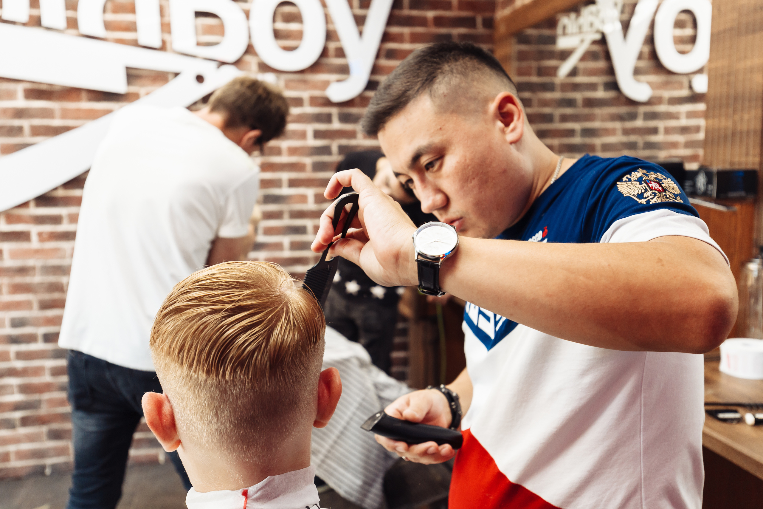 OldBoy Barbershop. Свадебный и репортажный фотограф Виталий Кислицын