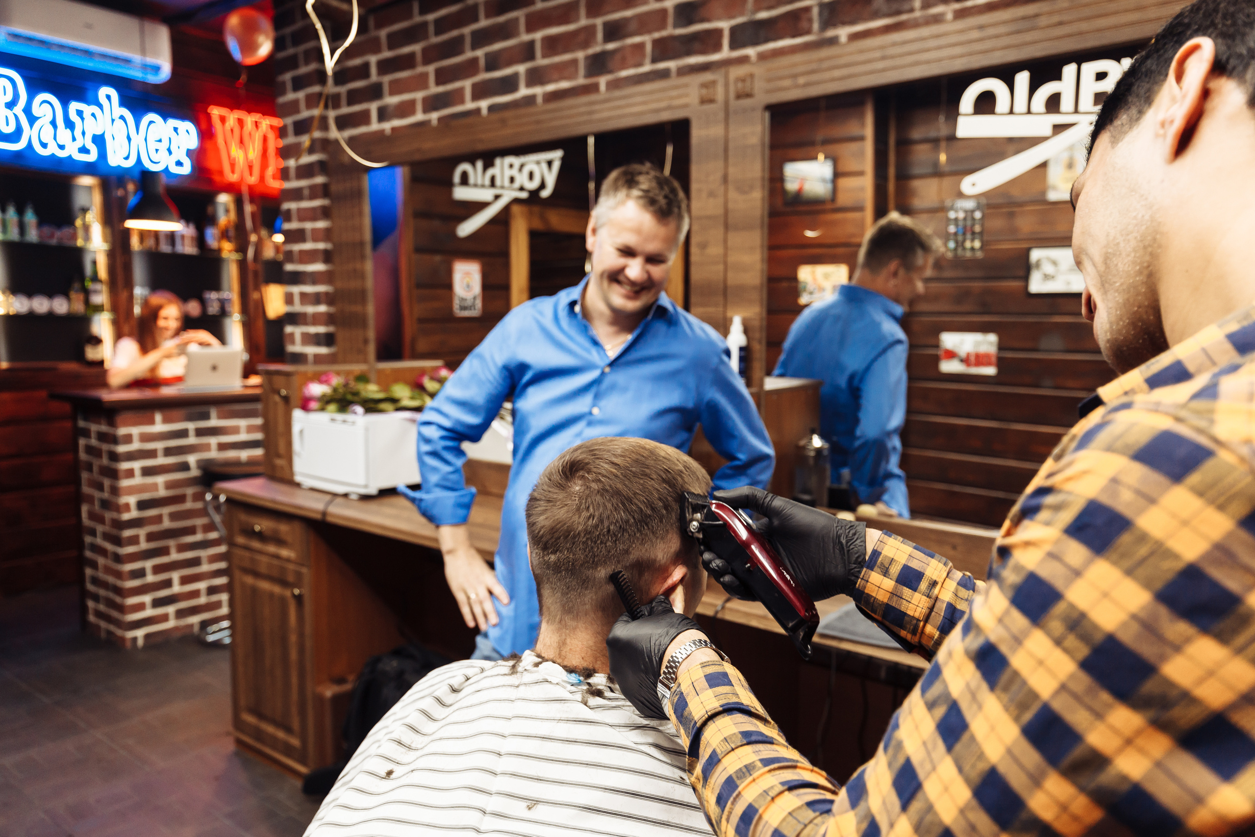 OldBoy Barbershop. Свадебный и репортажный фотограф Виталий Кислицын