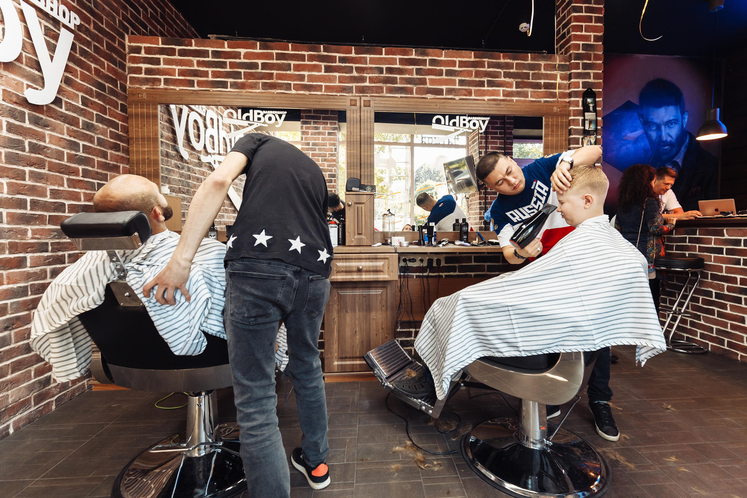 OldBoy Barbershop. Свадебный и репортажный фотограф Виталий Кислицын
