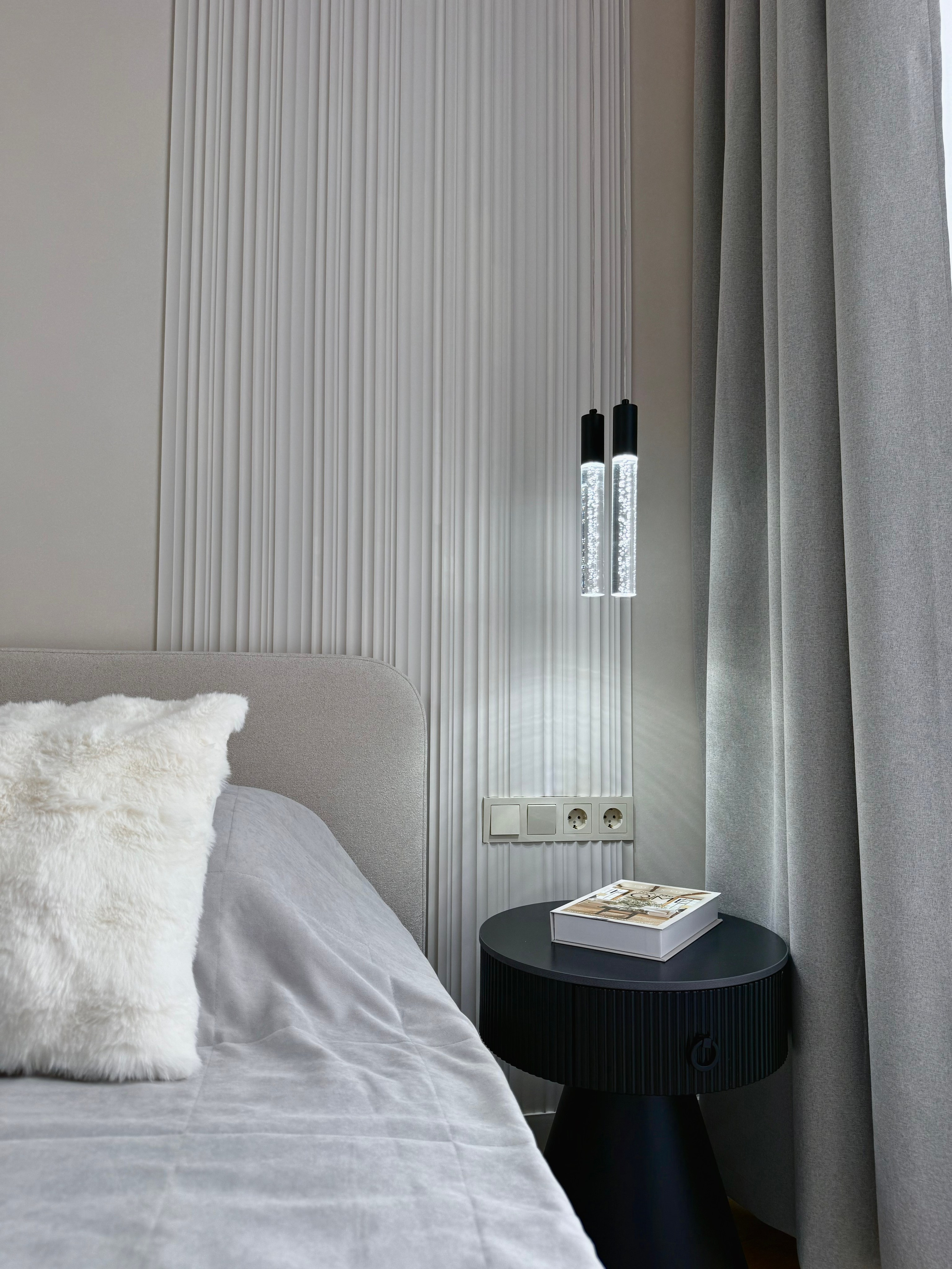 ЖК ID Park Pobedy. Квартира на сачу в долгосрочную аренду уровня комфорт плюс. Дизайн-студия интерьеров Юлии Ивановой