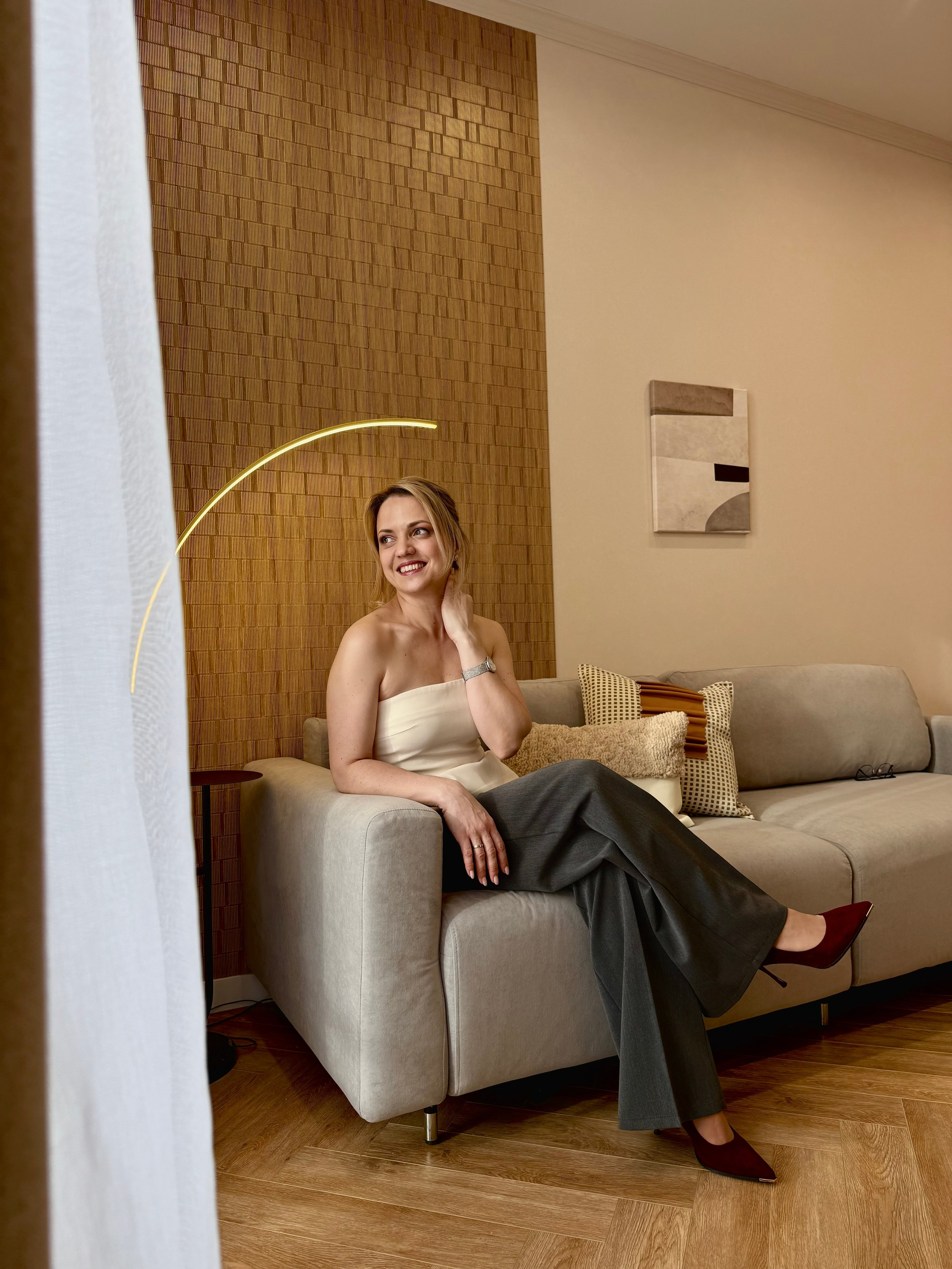 ЖК ID Park Pobedy. Квартира на сачу в долгосрочную аренду уровня комфорт плюс. Дизайн-студия интерьеров Юлии Ивановой