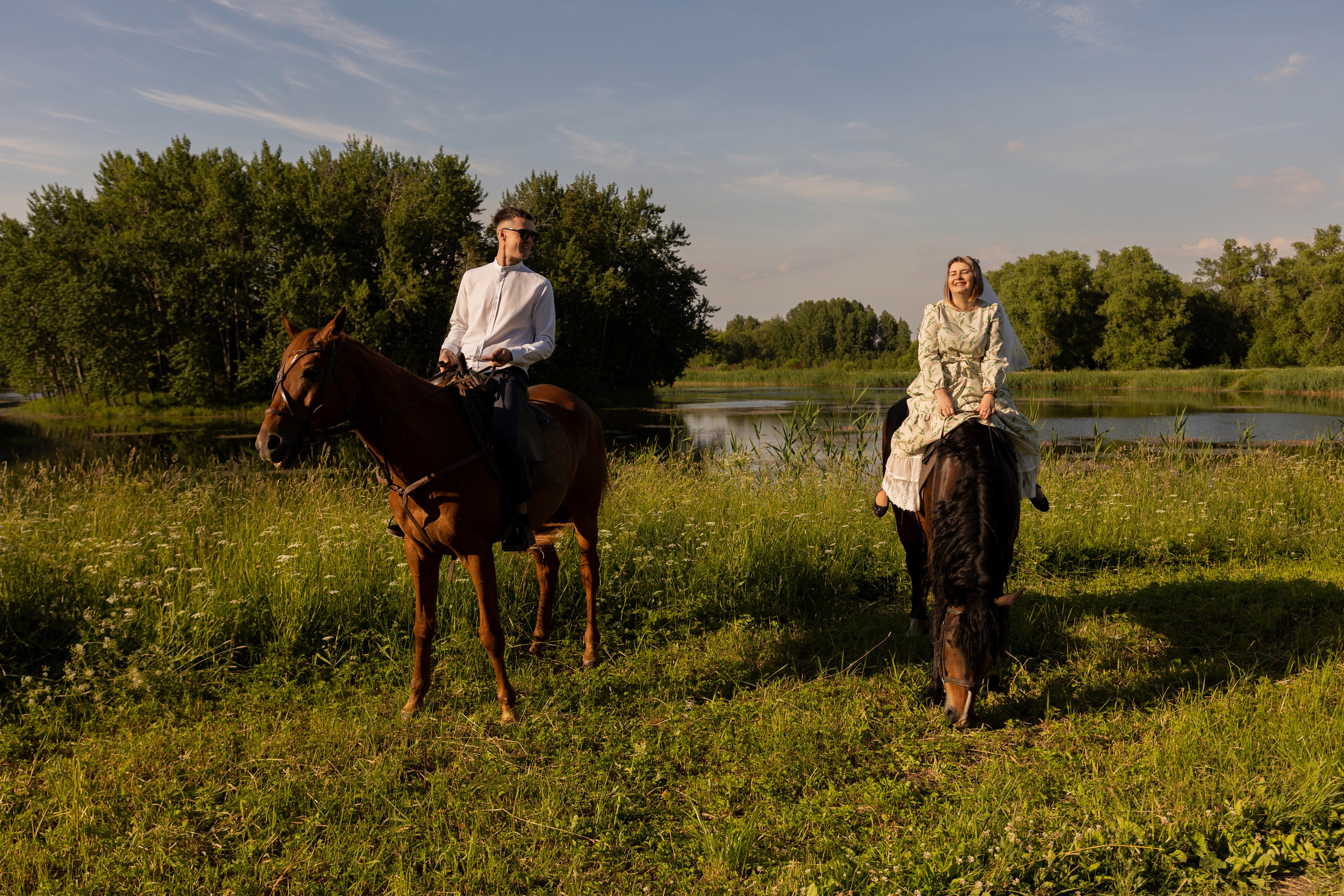 Фотопрогулка на лошадях. Семейный и свадебный фотограф в Санкт-Петербурге Татьяна Швыкова