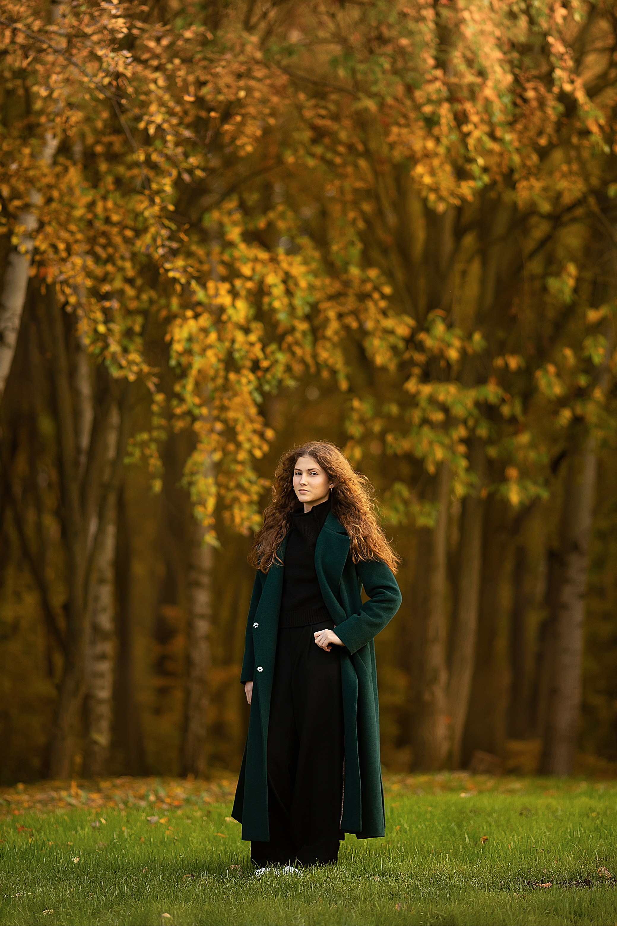 Осенняя гармония: Лиза и природа. Главная