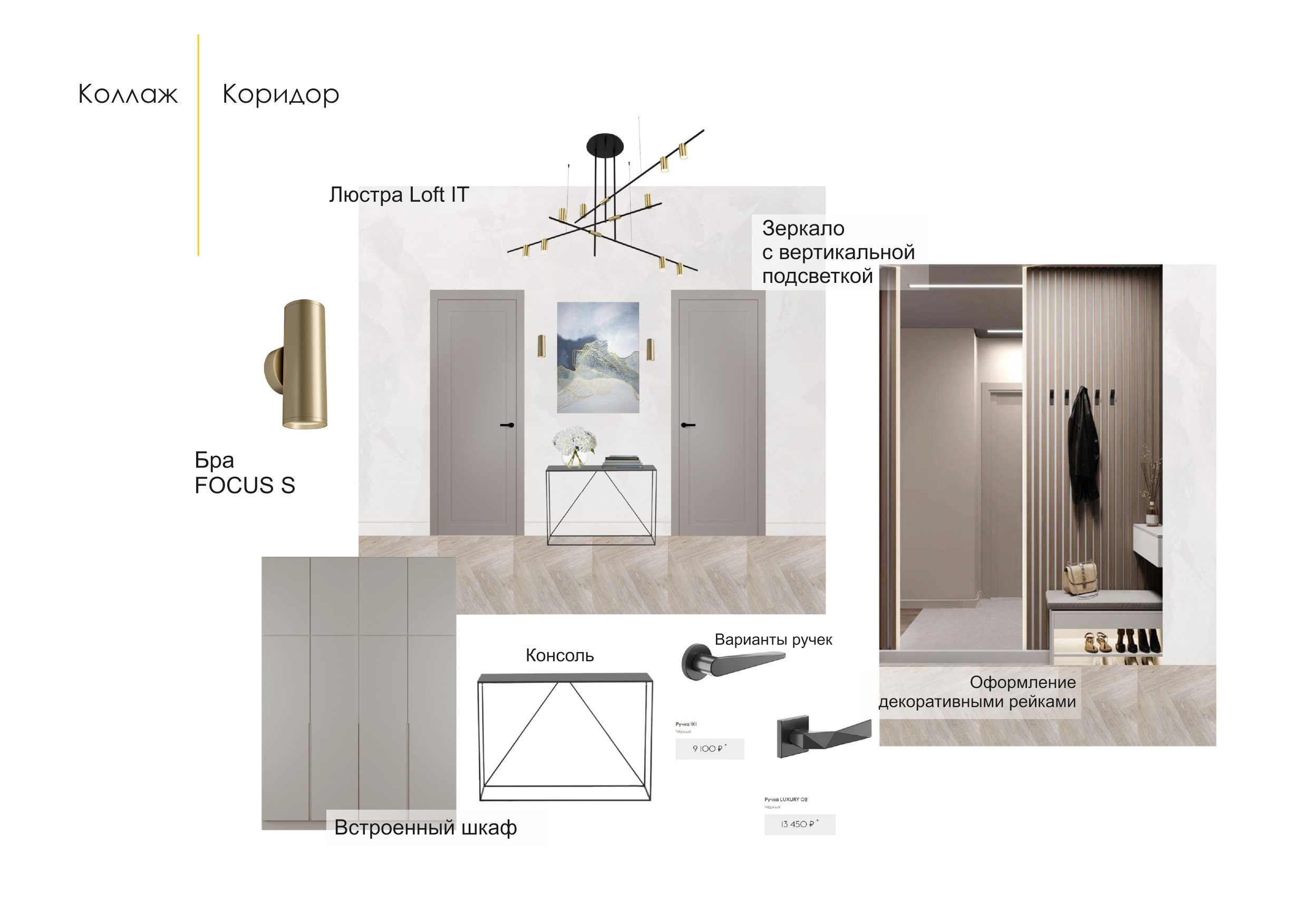 Пример полный дизайн-проект. Дизайн интерьера Санкт-Петербург Полякова Любовь