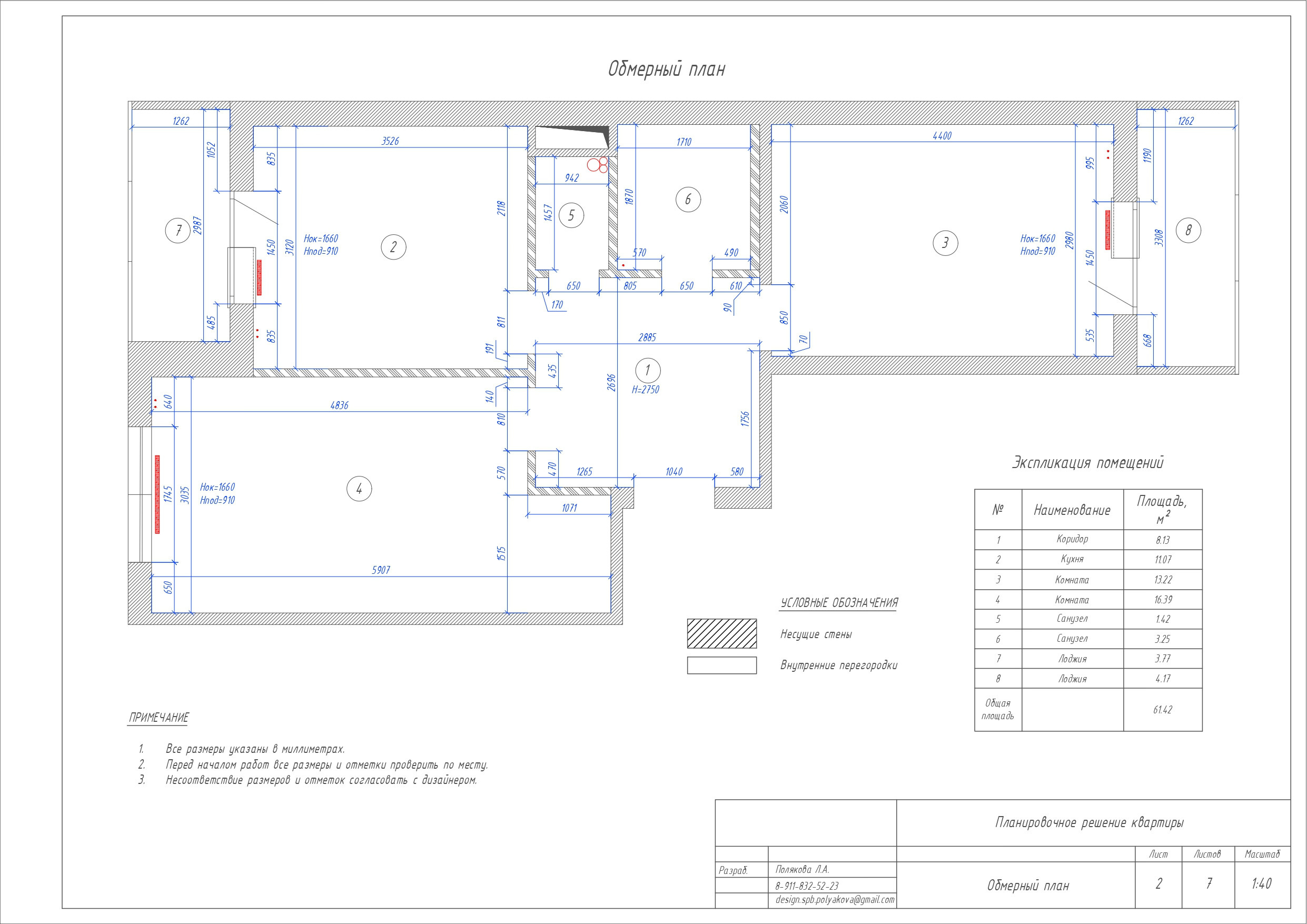 Пример планировка. Дизайн интерьера Санкт-Петербург Полякова Любовь