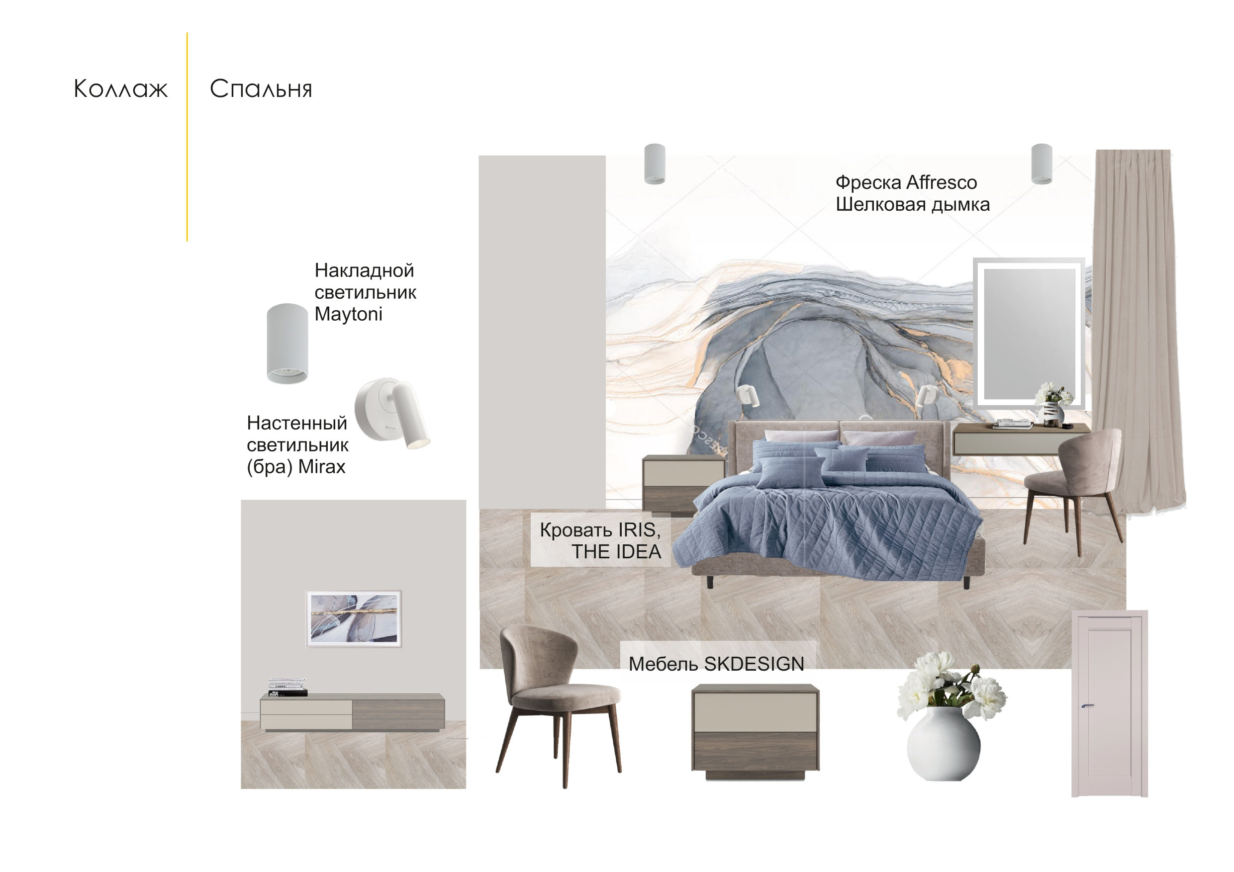 Пример полный дизайн-проект. Дизайн интерьера Санкт-Петербург Полякова Любовь