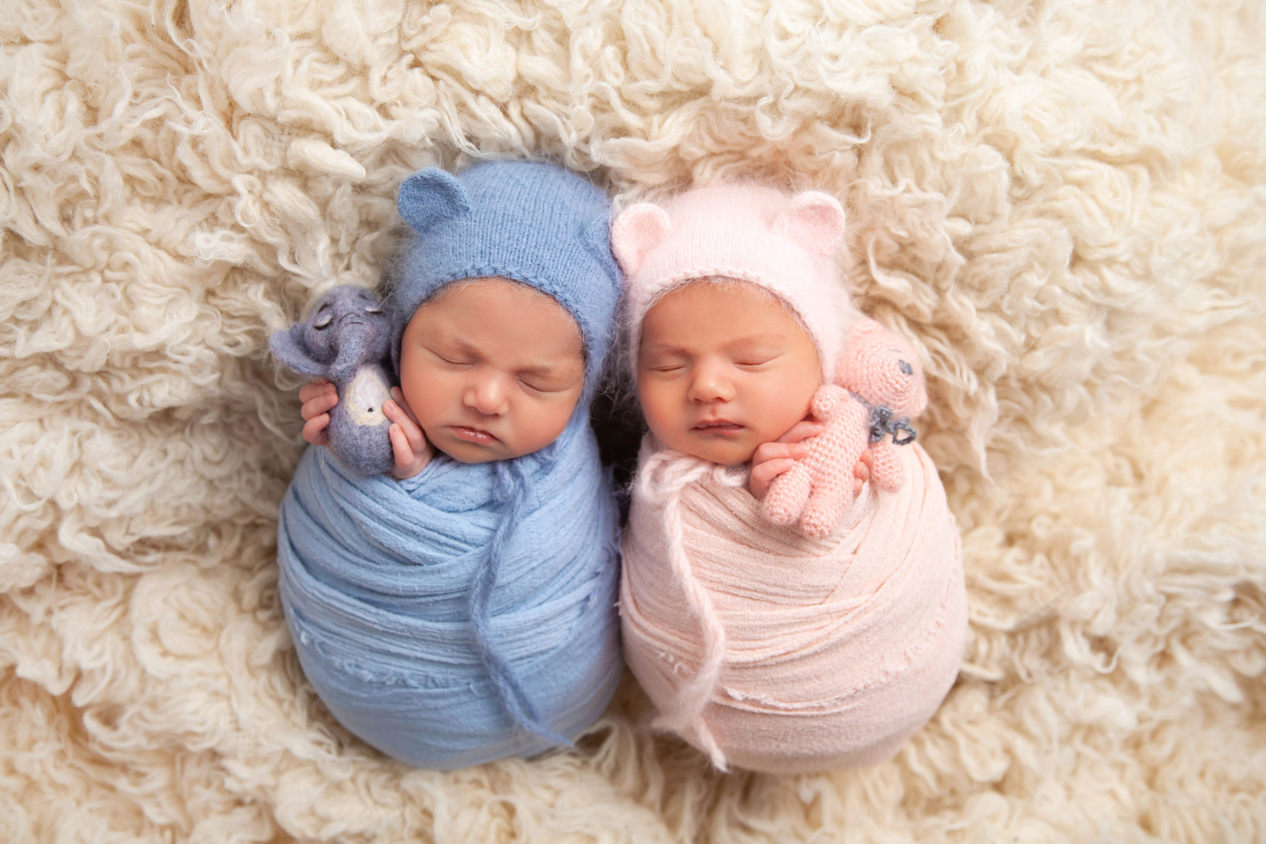 Двойня (пример). Фотограф Newborn в Саратове Екатерина Завитова