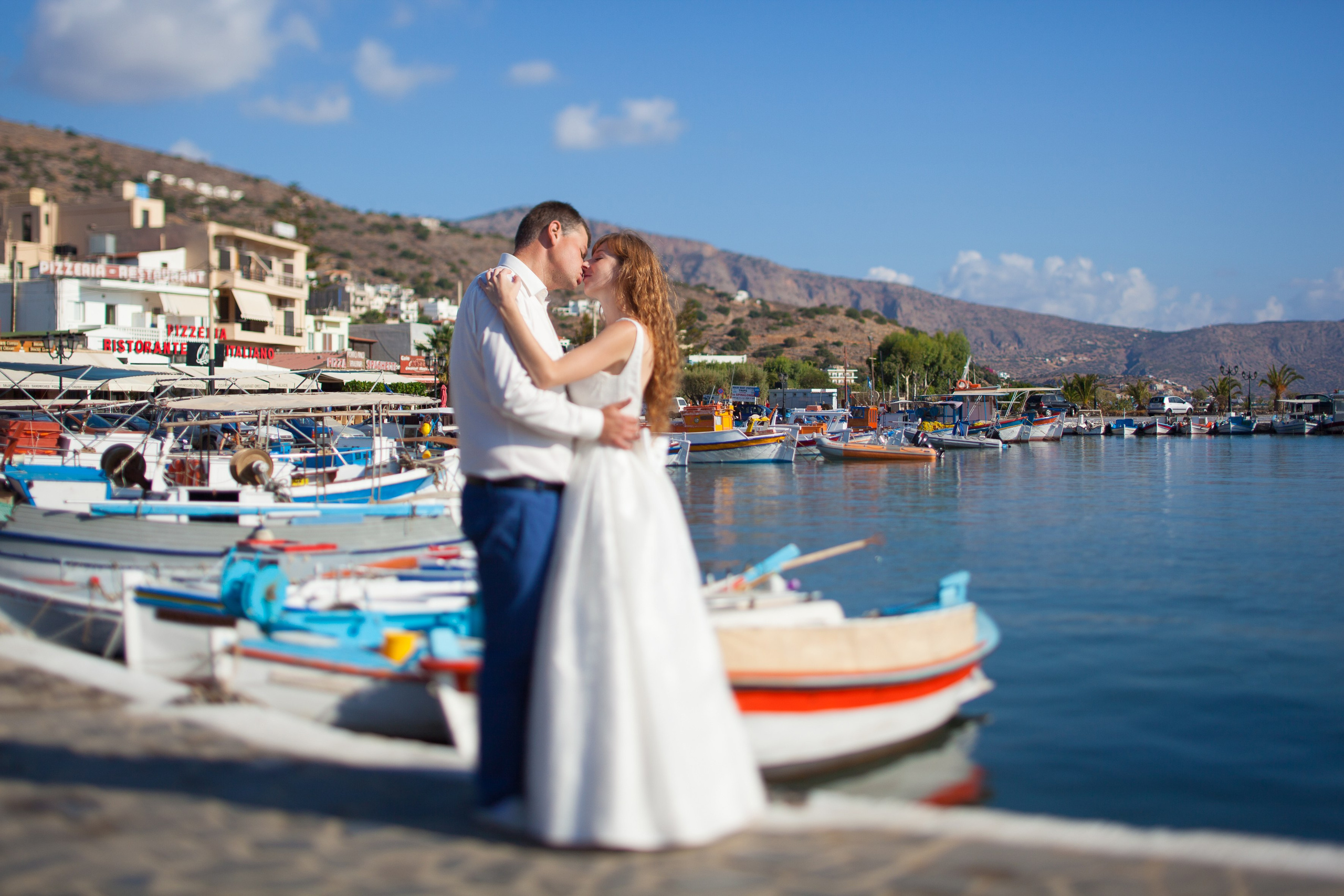 Яна и Олег в Греции. Свадебный фотограф в Москве Екатерина Огарская