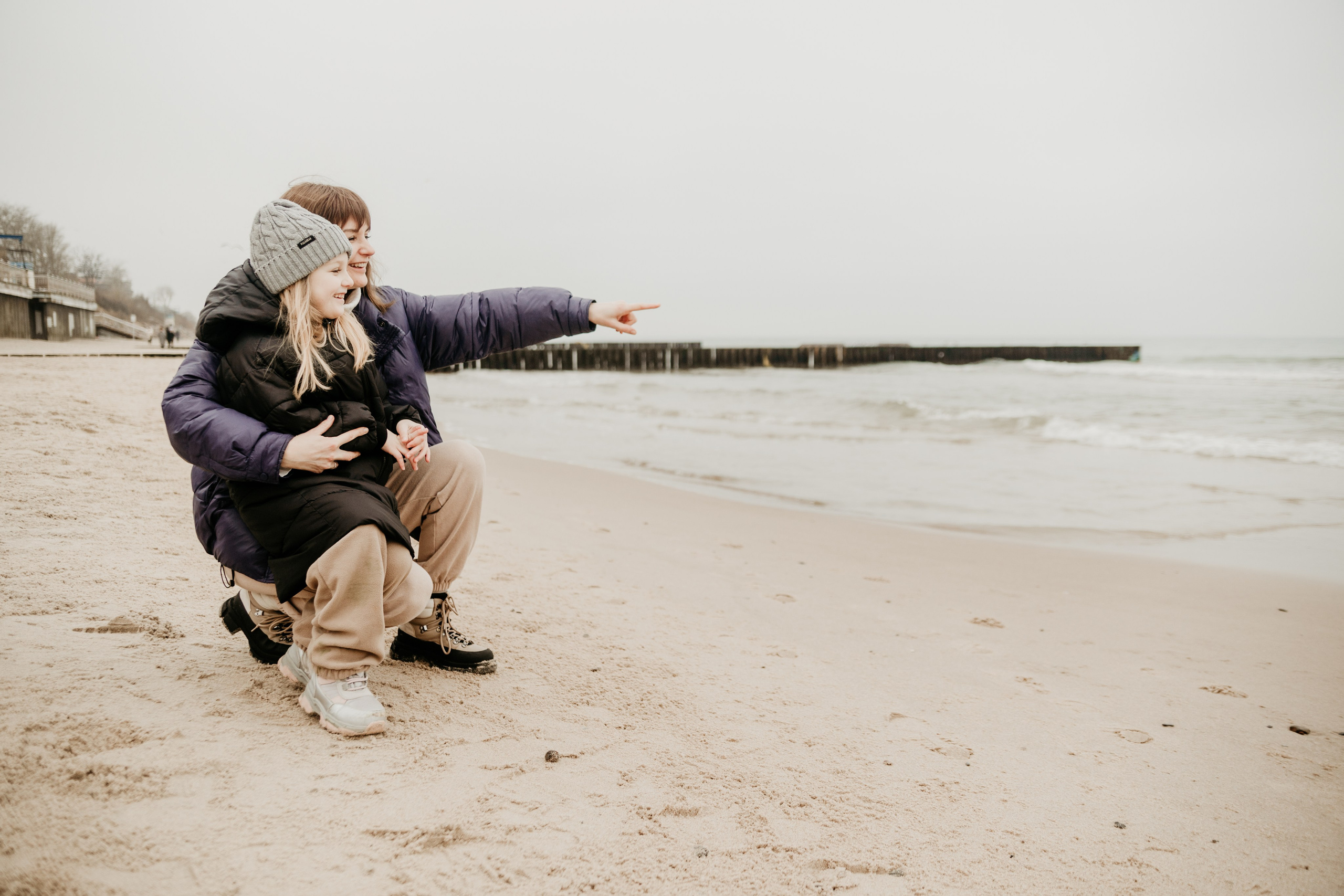 Зимнее Море. Портретный фотограф в Калининграде Алеся Раух