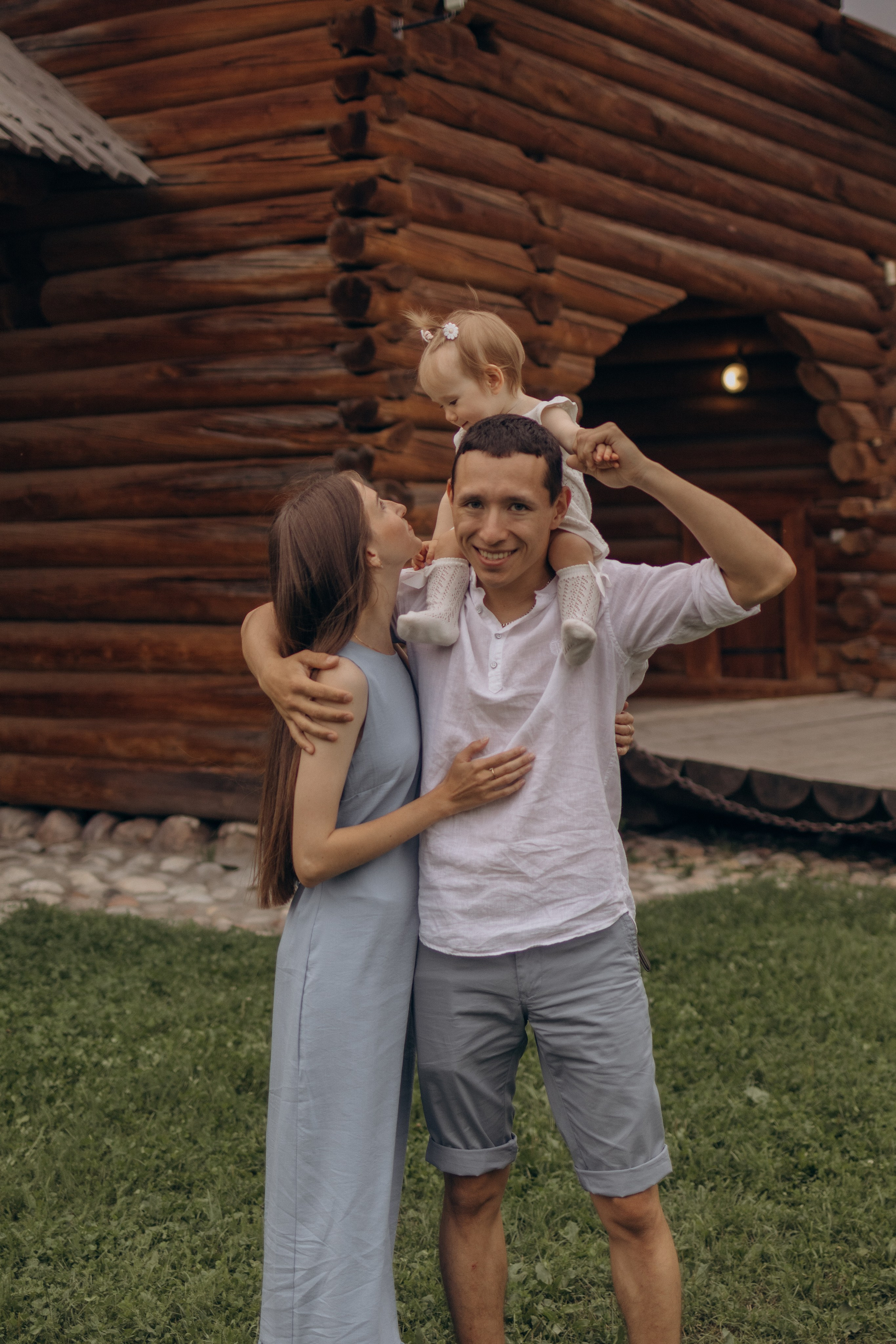 Роман, Мария и Алиса. Семейный фотограф Москва