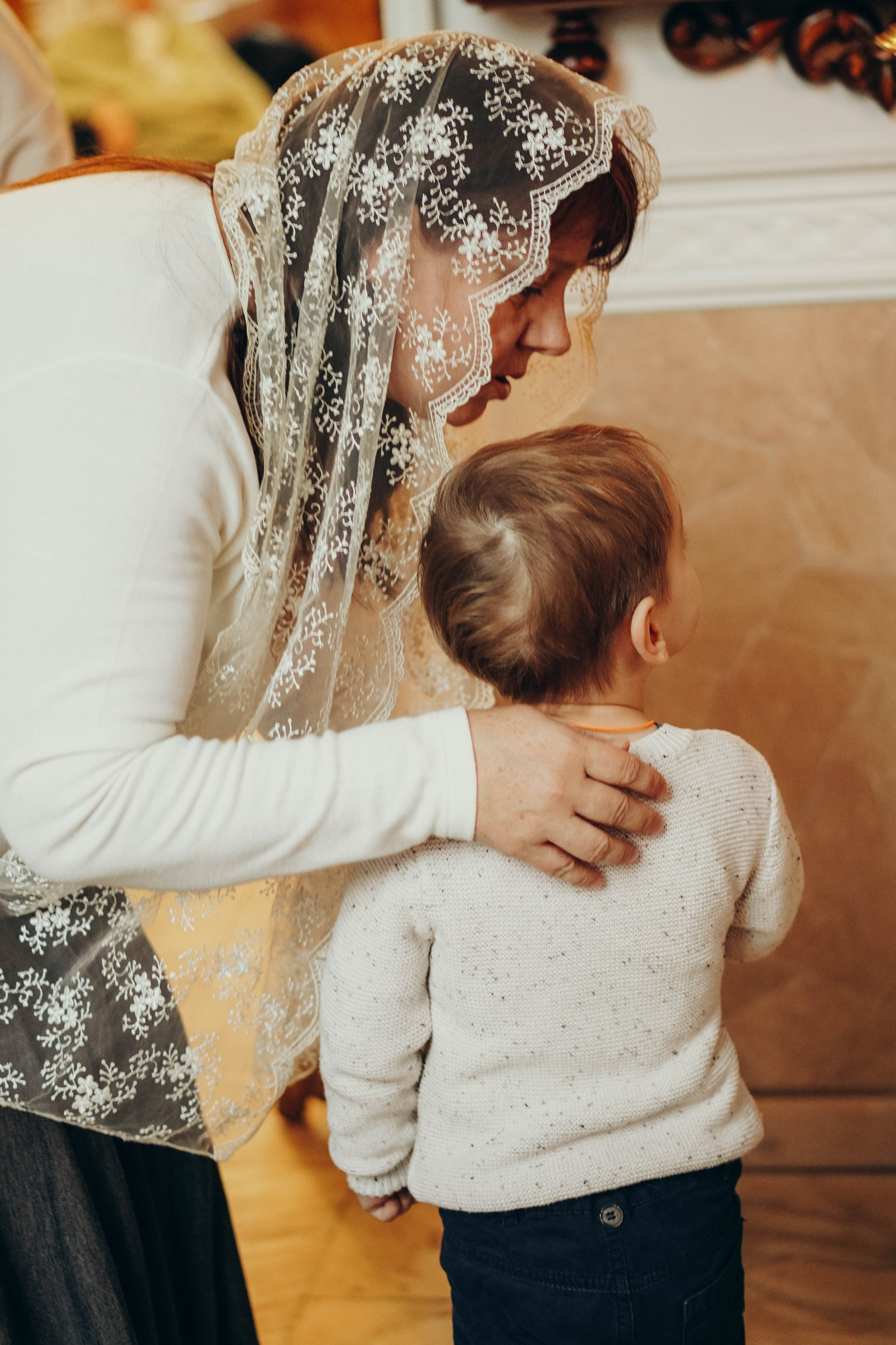 Крещение Евы Храм Живоначальной Троицы в Борисово. Фотограф Москва Валерия Веденина