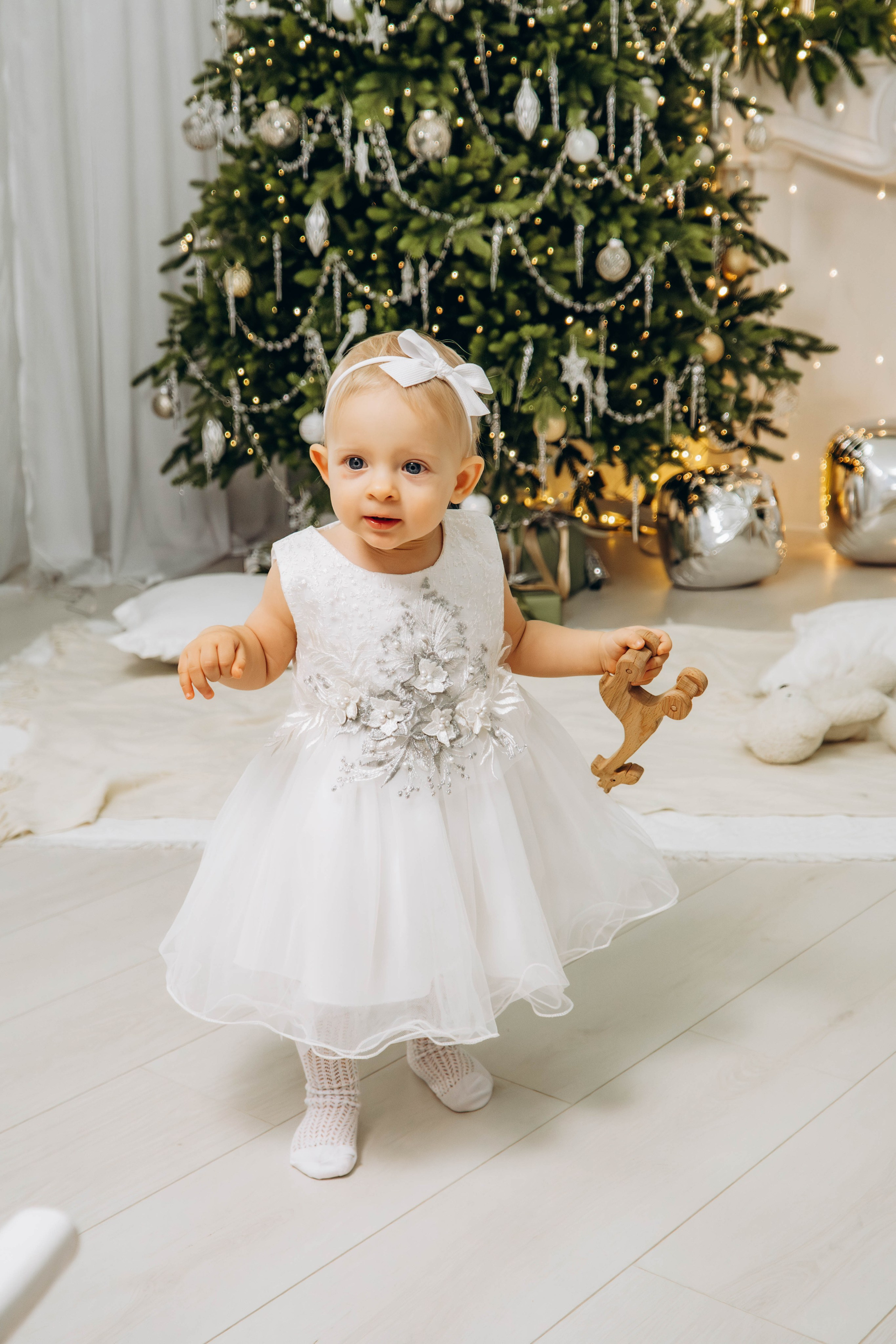 Съемка на годик малышки. Студия «LuLu». Фотограф Москва Валерия Веденина