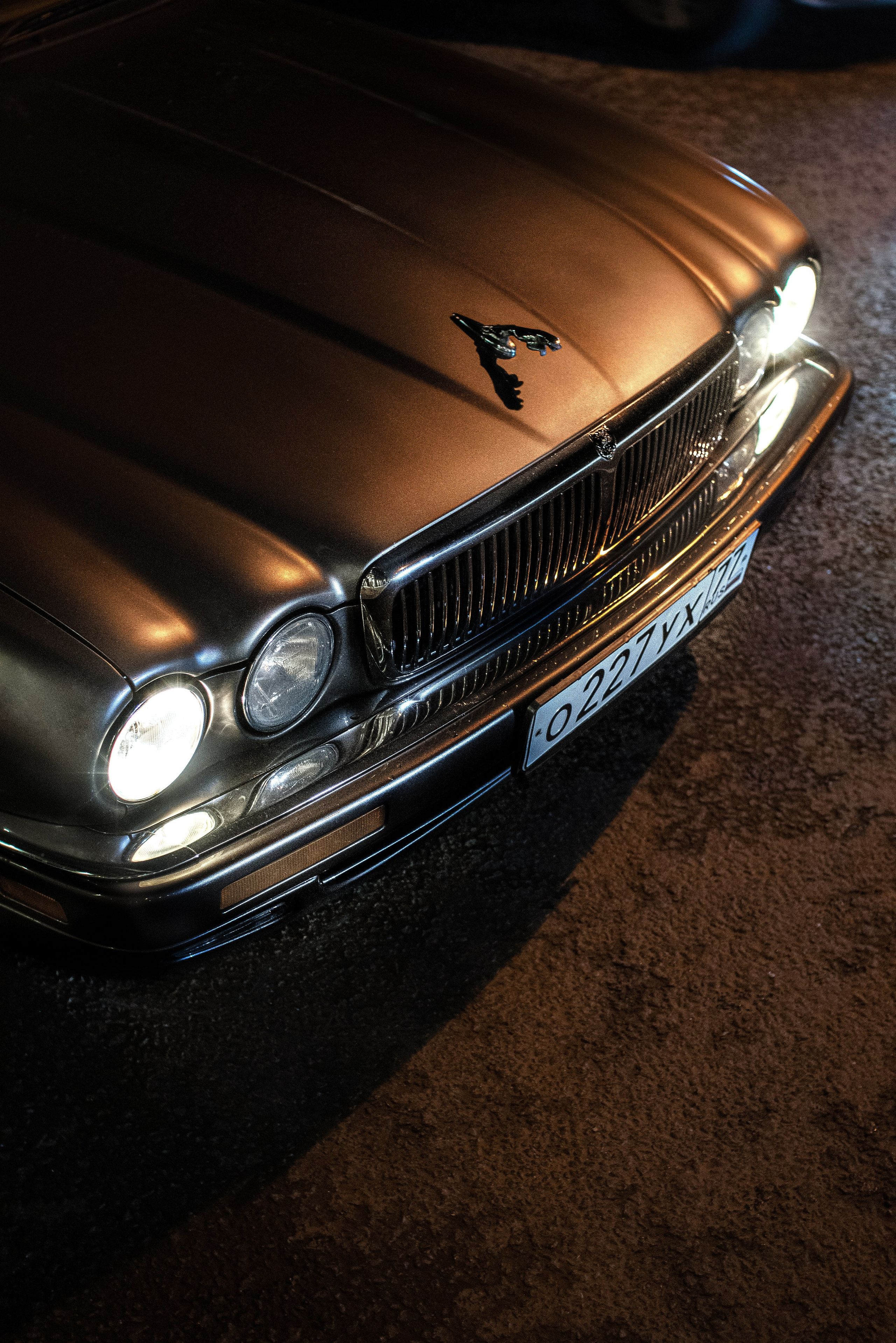 Ночная фотосъемка автомобиля. Жуков Илья  свадебный фотограф в Москве