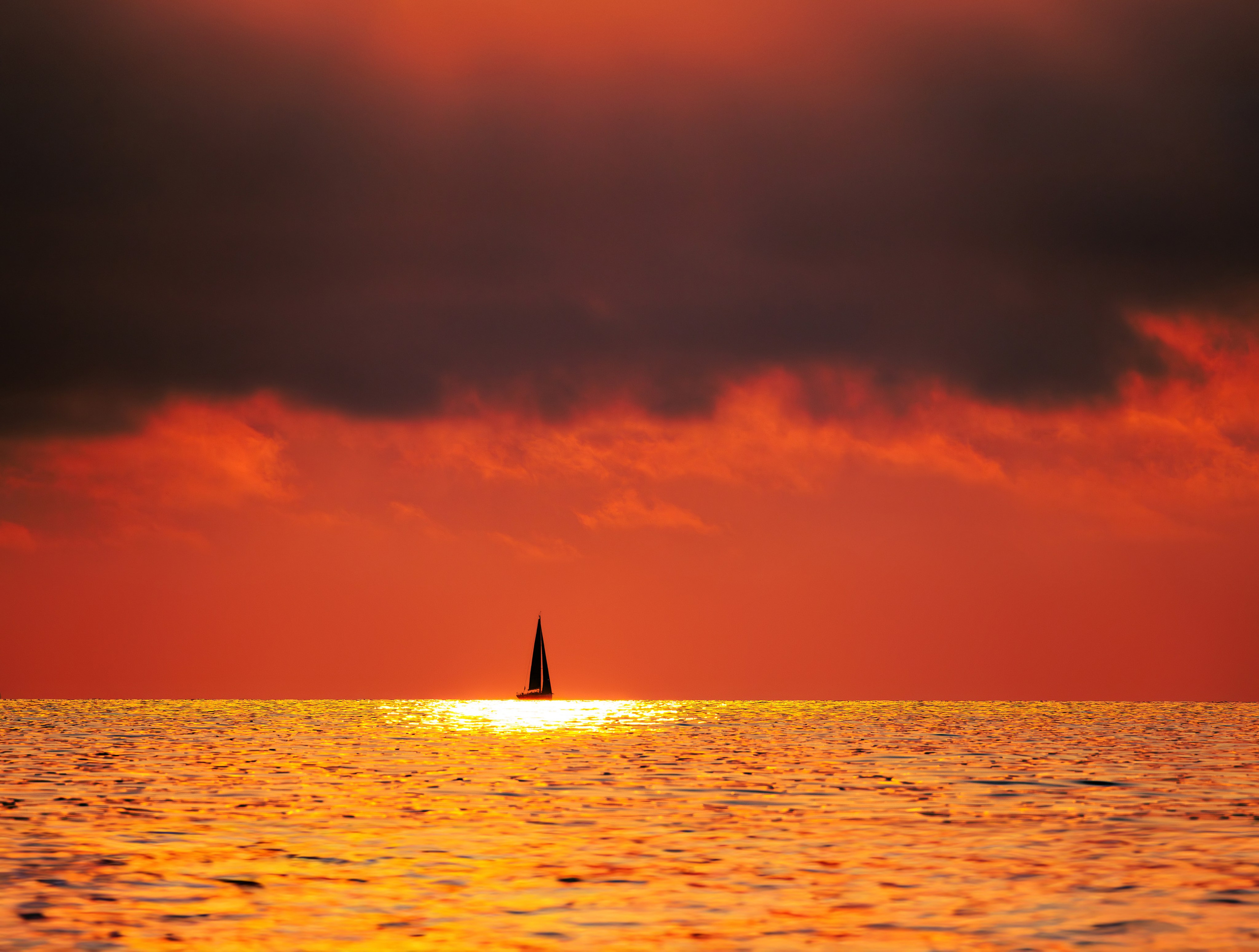 Финалист главного международного конкурса парусной фотографии Pantaenius Yacht Race Image в 2025