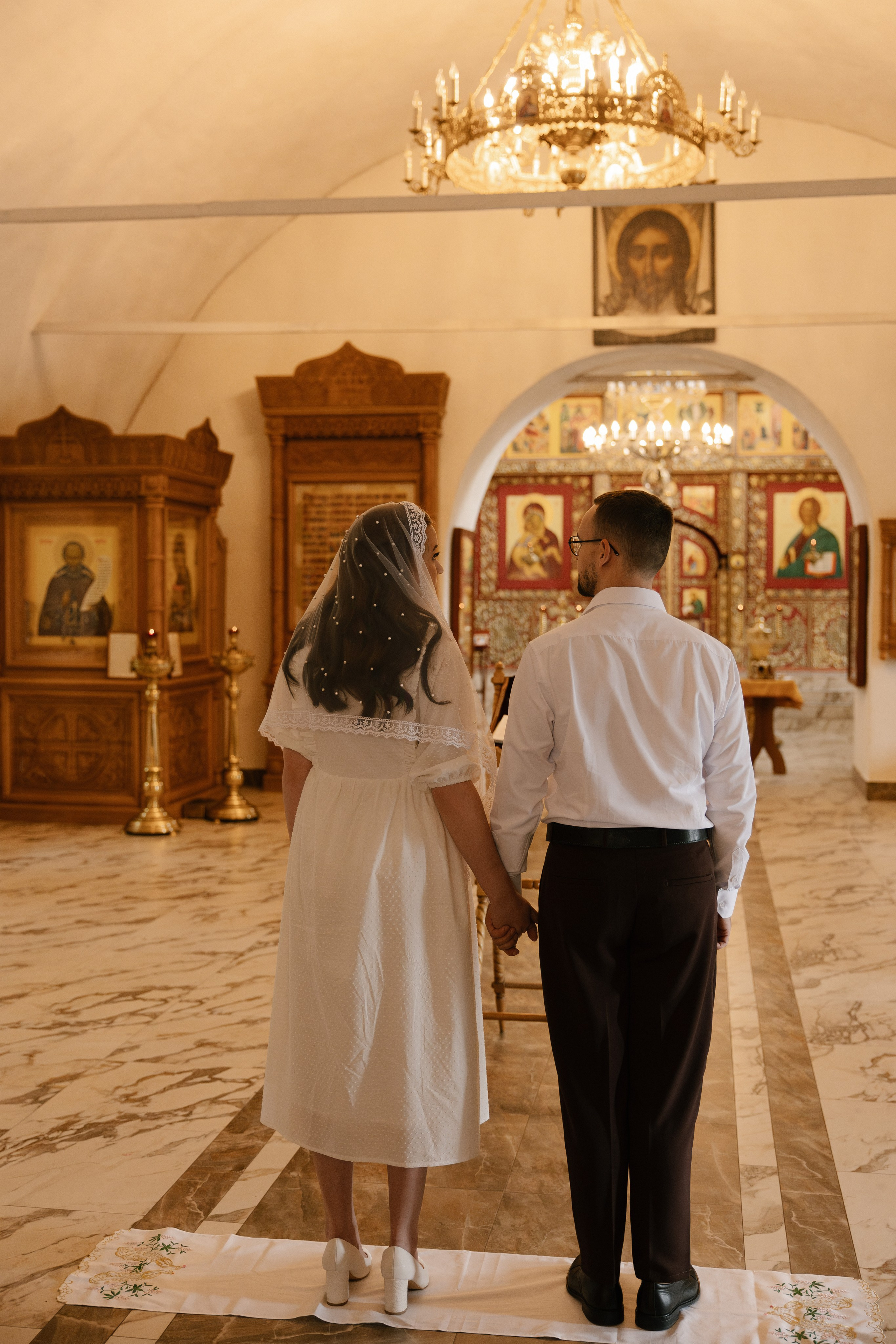 Таинство венчания Сергея и Дарьи. Фотограф Сотникова Вероника
