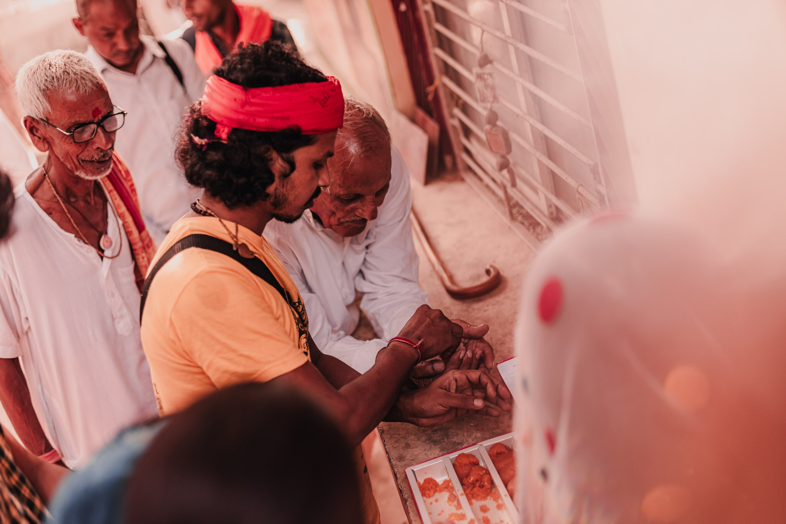 Lakshmi pooja in India. Mariam Bagdasaryan