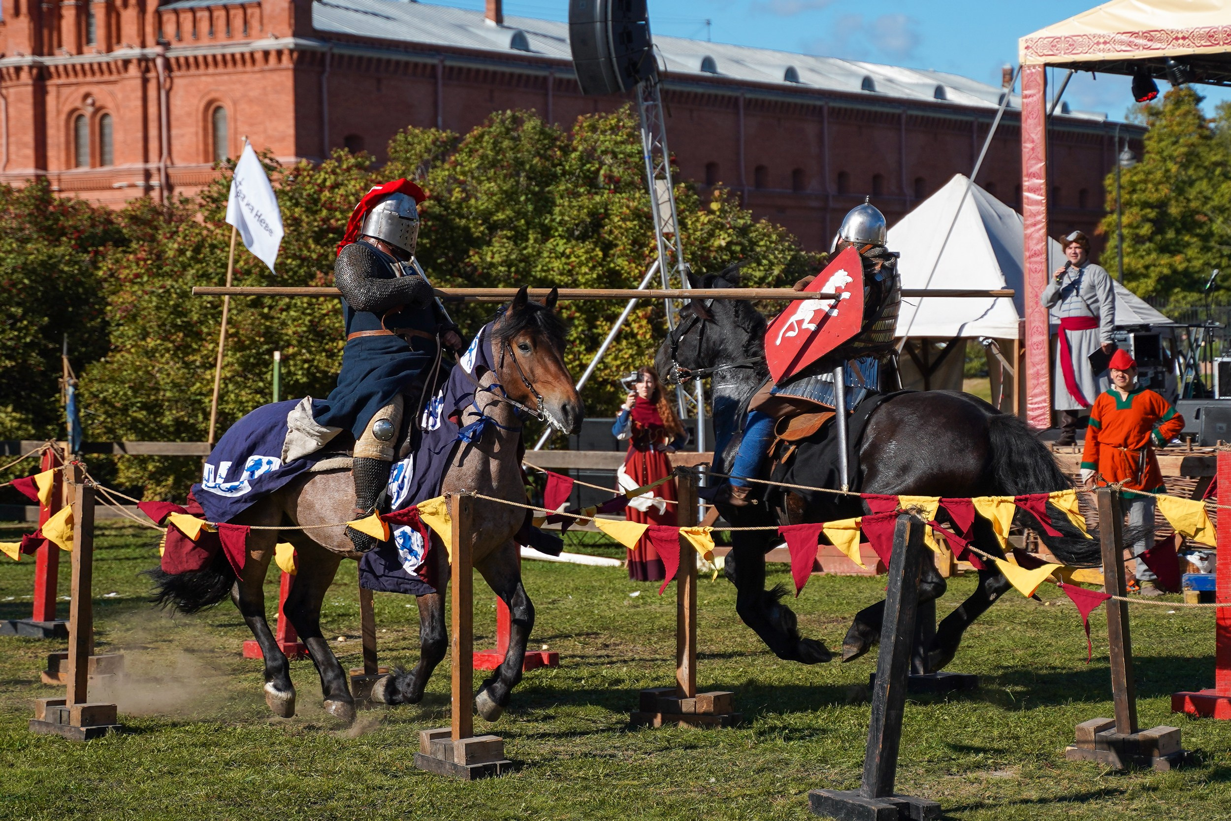 Рыцарский турнир в рамках фестиваля «Битва на Неве» Санкт-Петербург 2024 г. Фотограф-анималист, портретный фотограф в Чебоксарах Мария Садыкова
