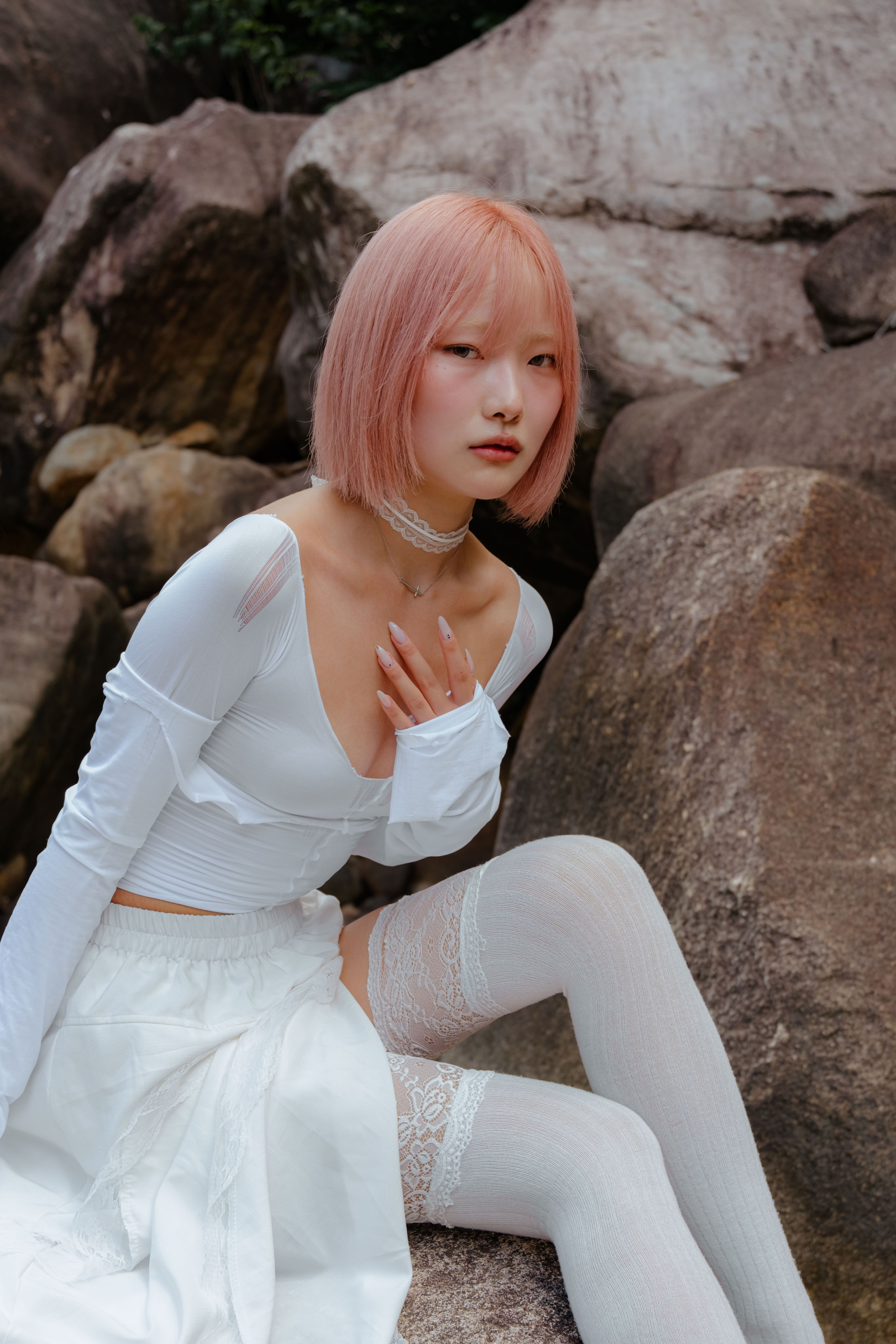 Location "Ba Ho Waterfall". Portrait photographer Nha Trang | Julia Meshanina