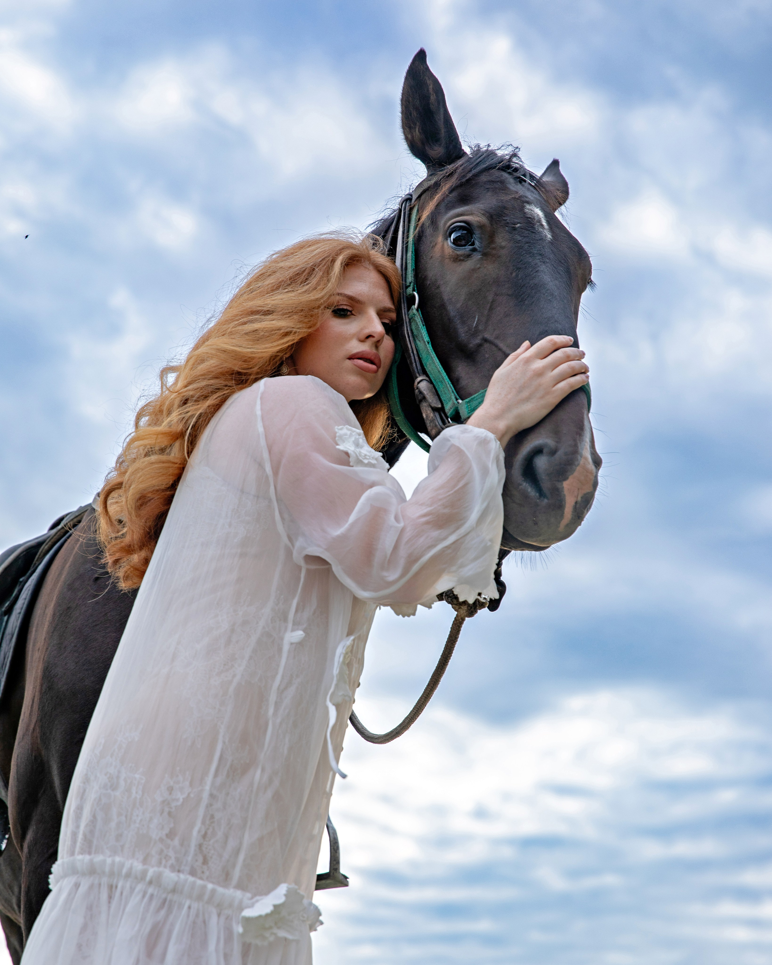 Фотосессия в конном клубе на лошадях. Фотограф в Кисловодске Юлия Федоренко