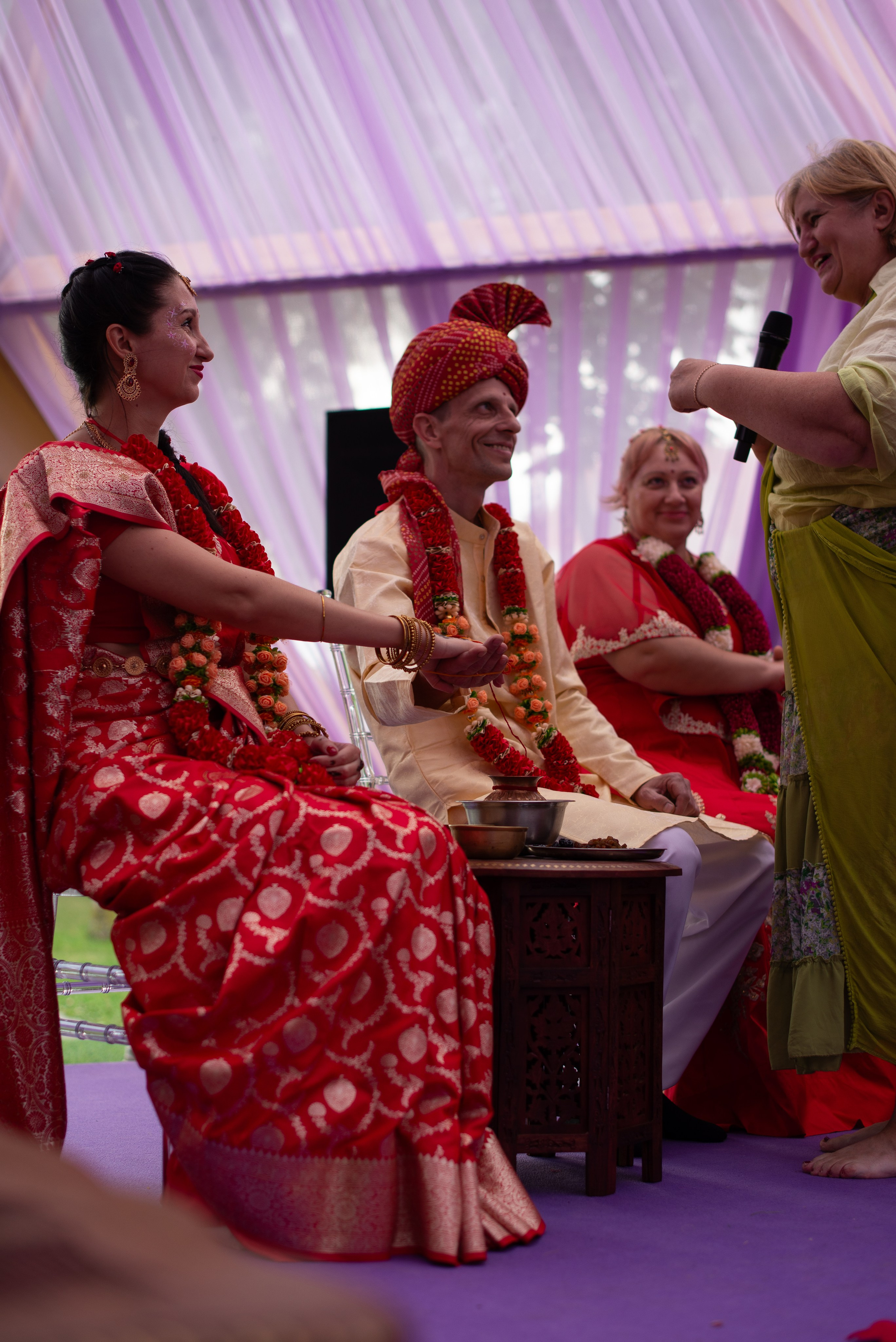 Свадьба в ведической традиции на фестивале День Индии 2025. Victoria Radjevna Репортажный Фотограф — Видеограф Москва • Санкт-Петербург