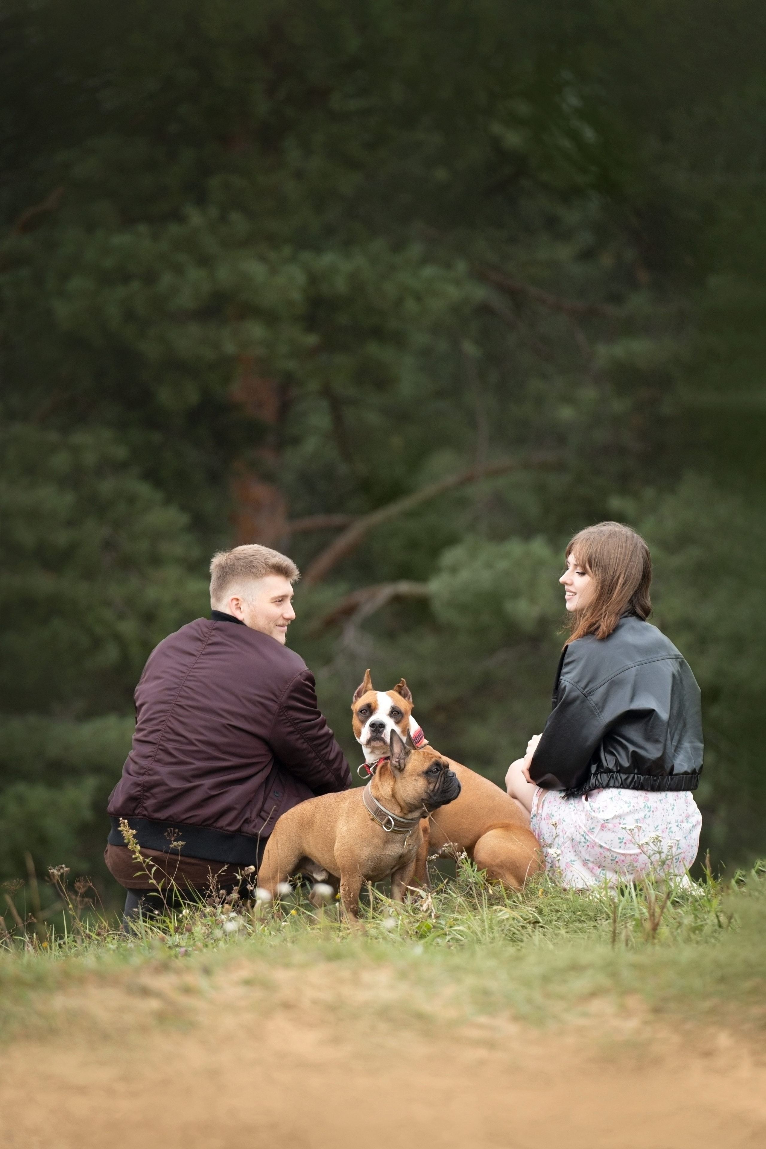 Катя, Антон, Марс и Юта. Фотограф анималист