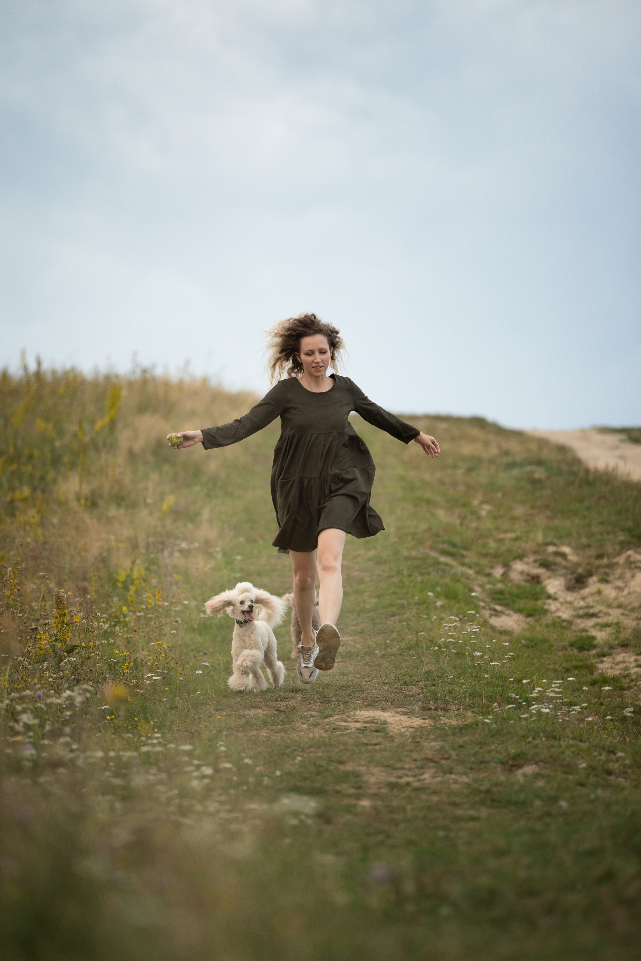 Кудрявая семья. Фотограф анималист