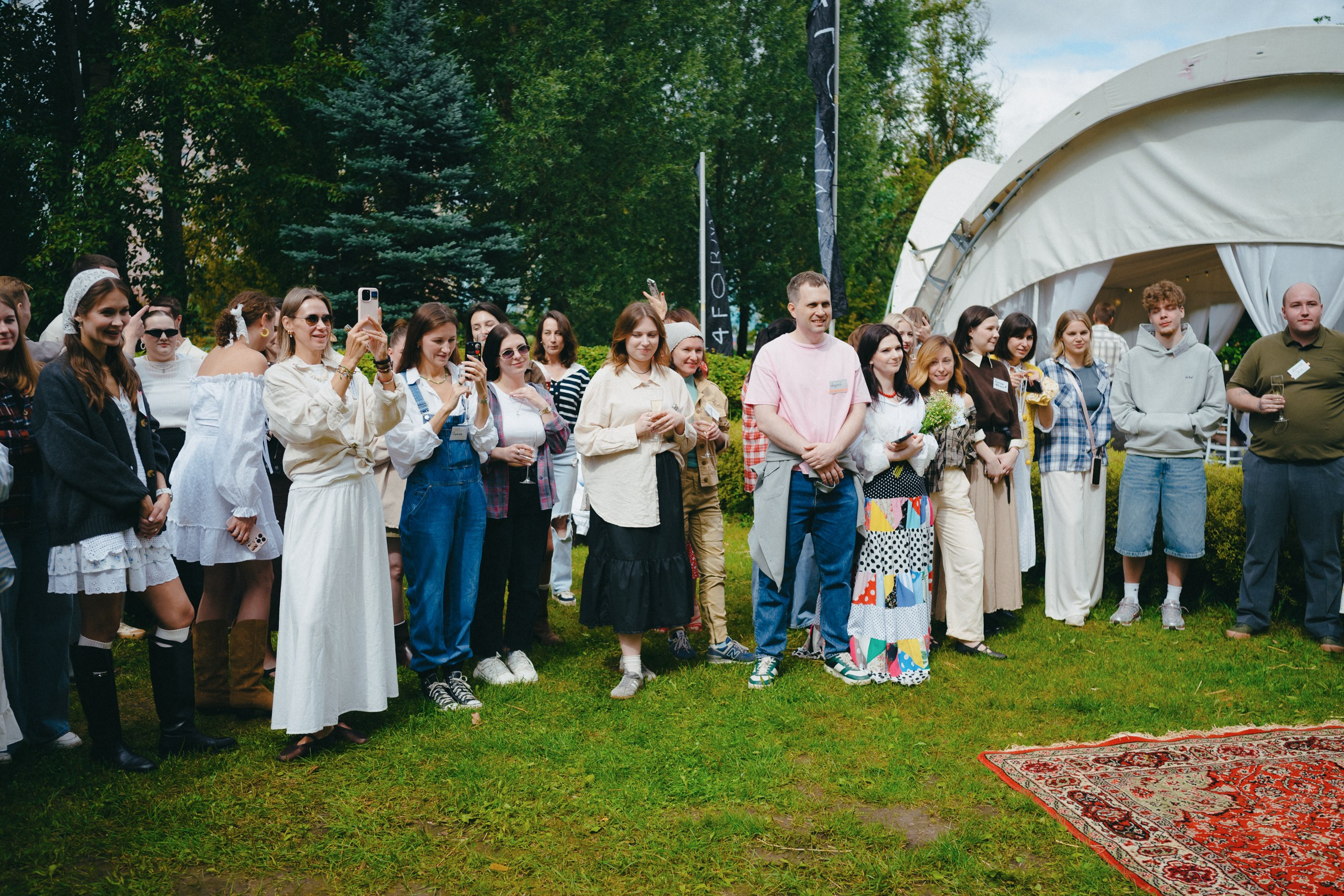 Корпоратив летом под открытым небом. Komonev