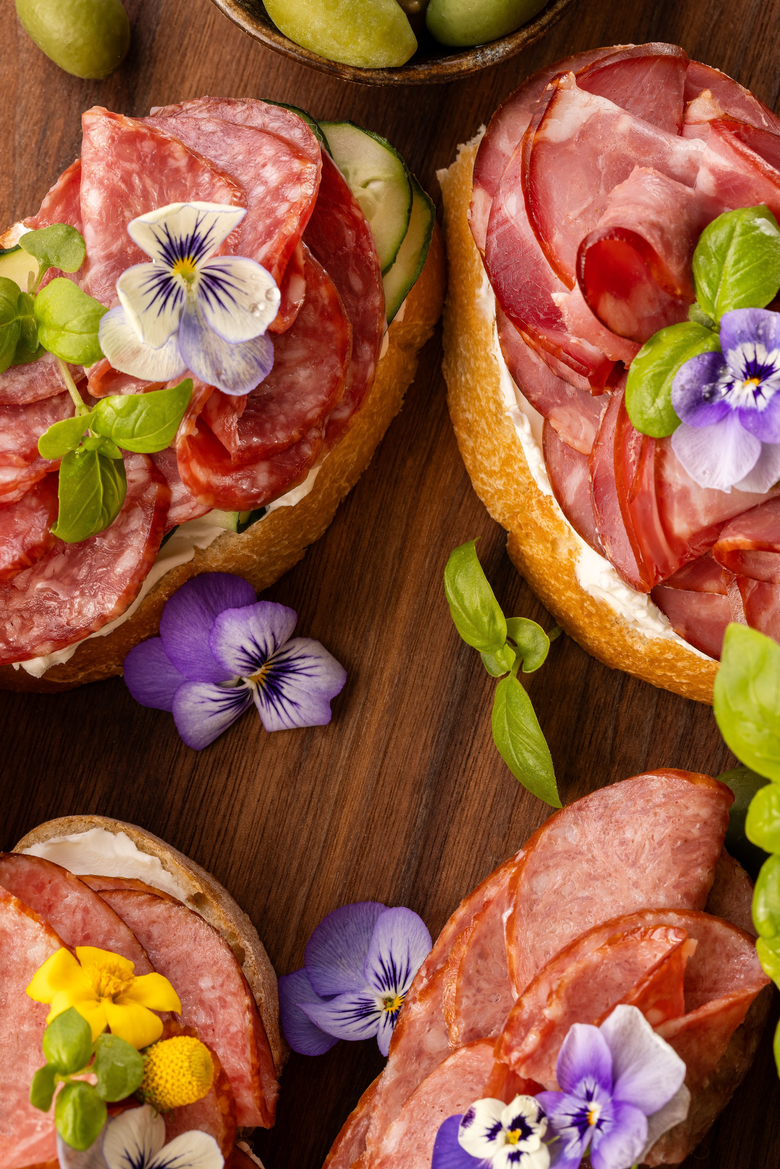 Нежные бутерброды. Юлия Космо — фуд-фотограф, предметный стилист, Москва