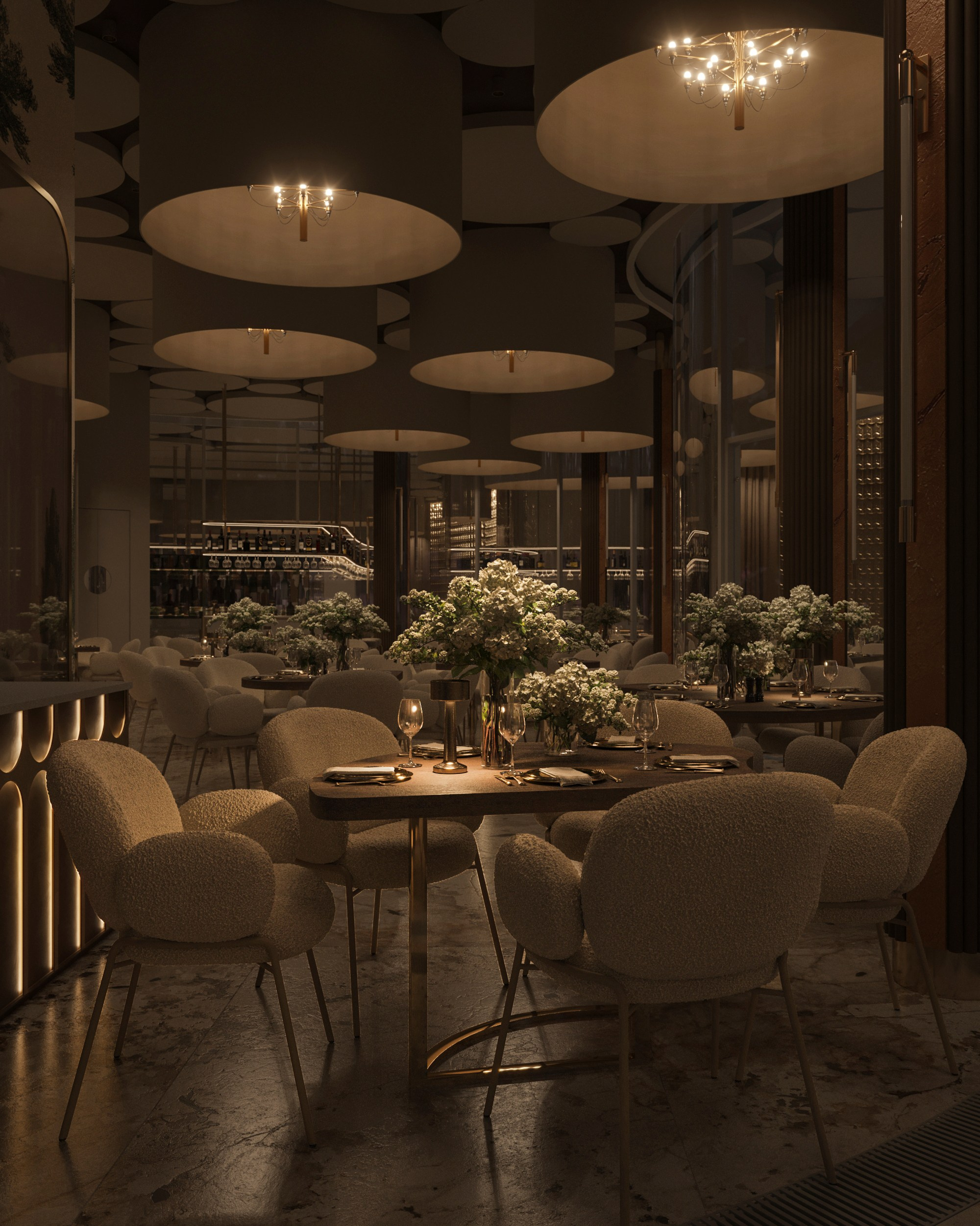 Restaurant in Moscow. 3D-визуализатор интерьеров Мария